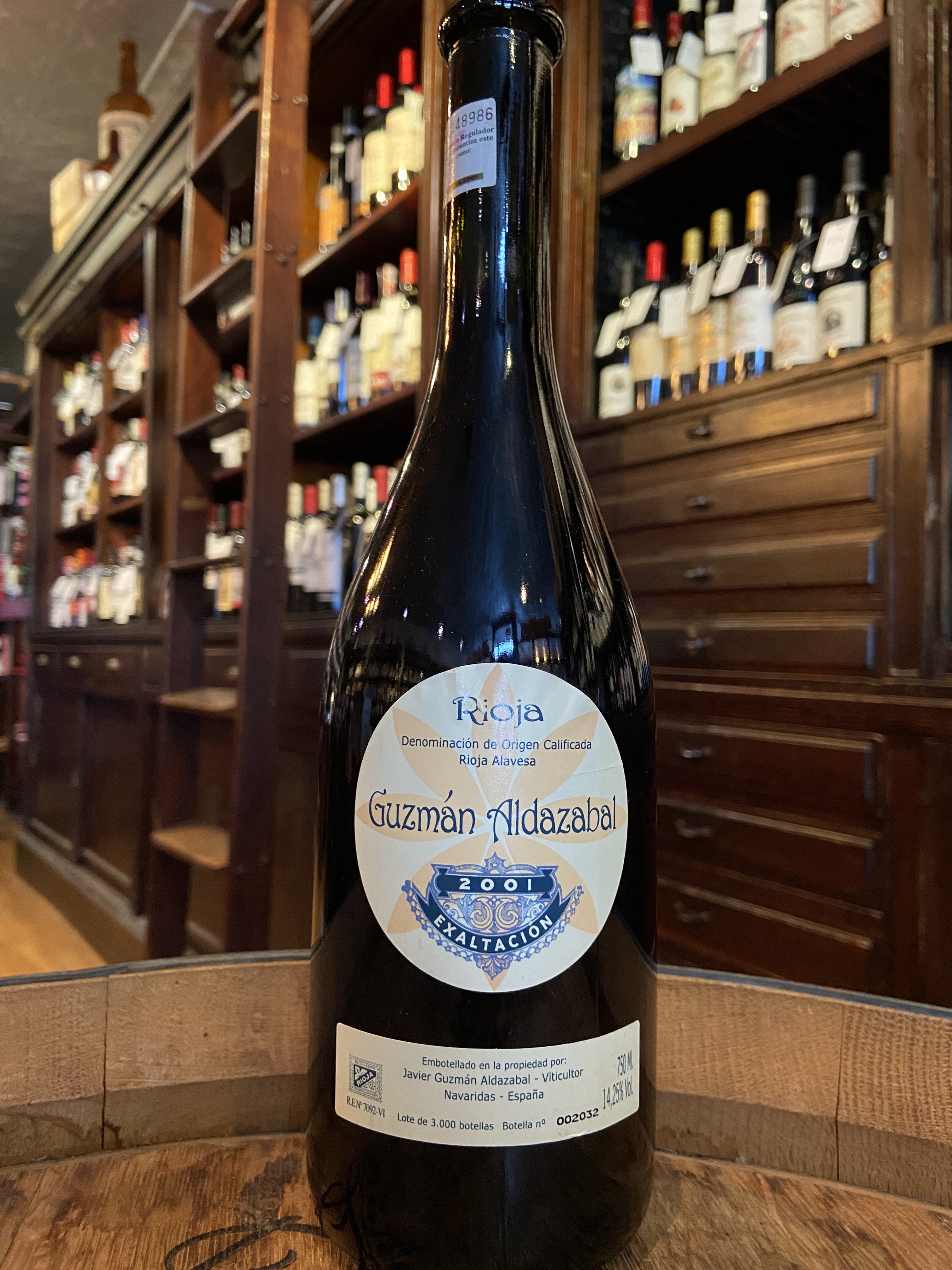 2001 Guzman Aldabazal Tempranillo