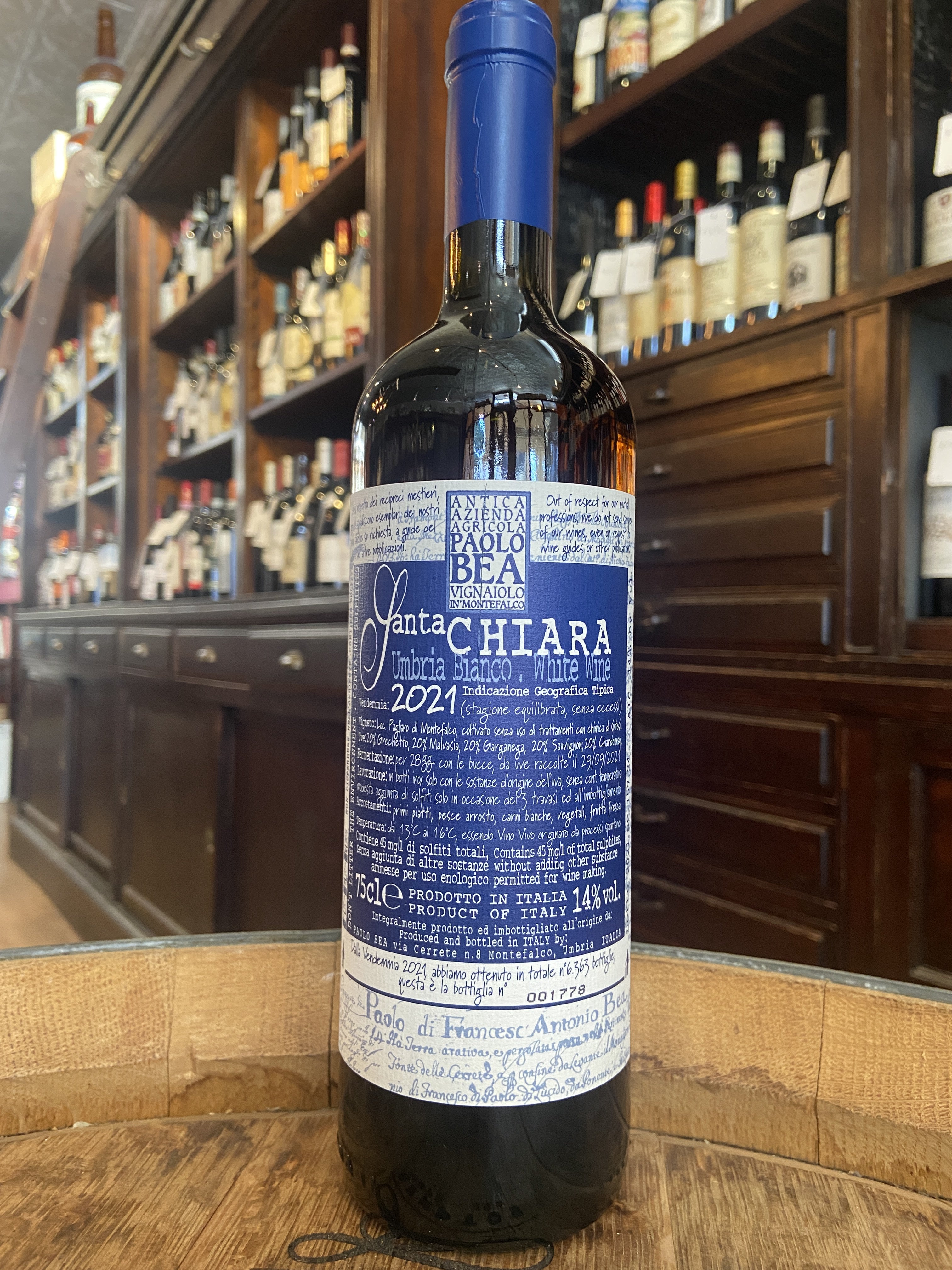 2021 Paolo Bea Santa Chiara