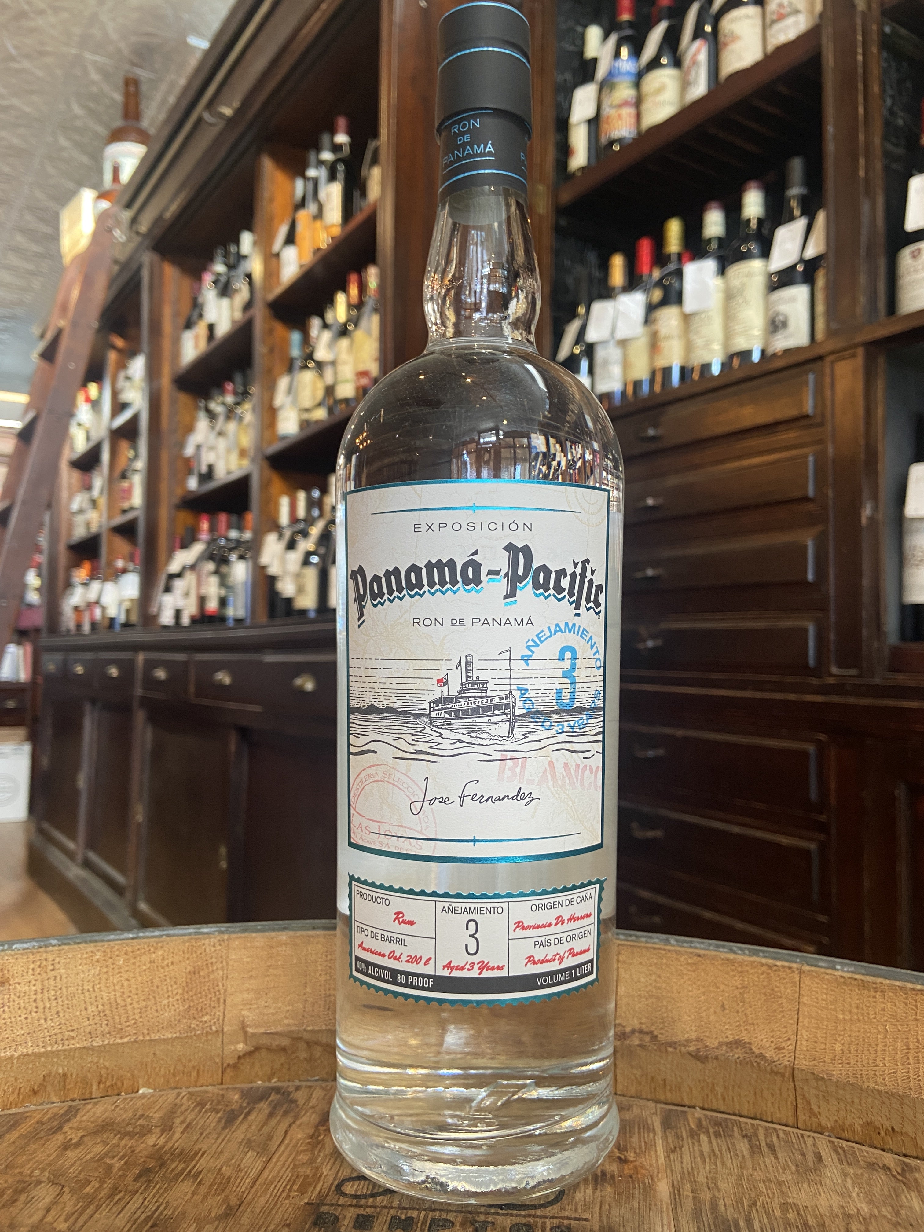 Panama Pacific 3 Year Old Blanco Rum (1L)