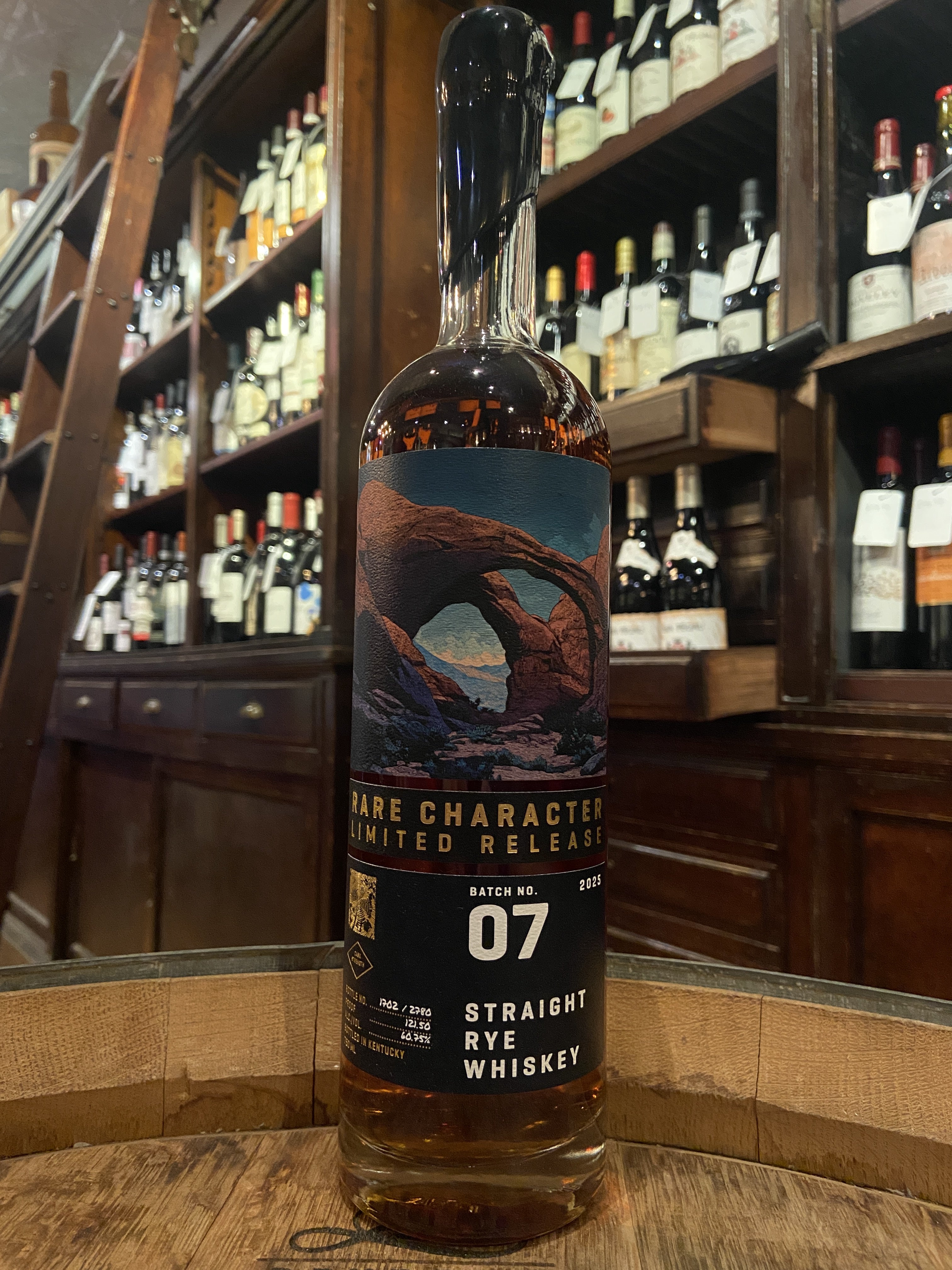 Rare Character Whiskey Company Kentucky Straight Rye Whiskey Batch No.07 2025
