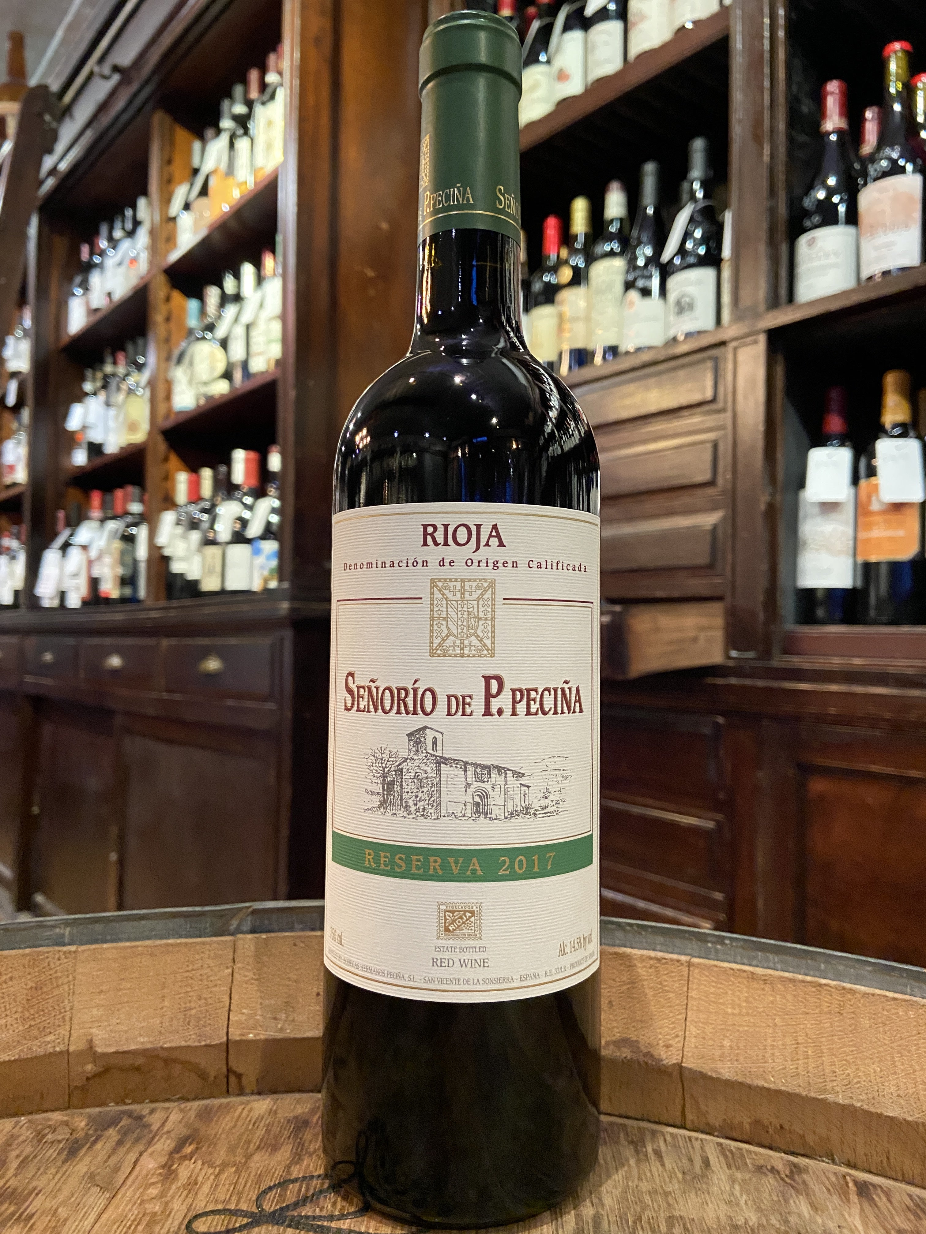 2017 Bodegas Hermanos Pecina Senorio de P. Pecina Rioja Reserva
