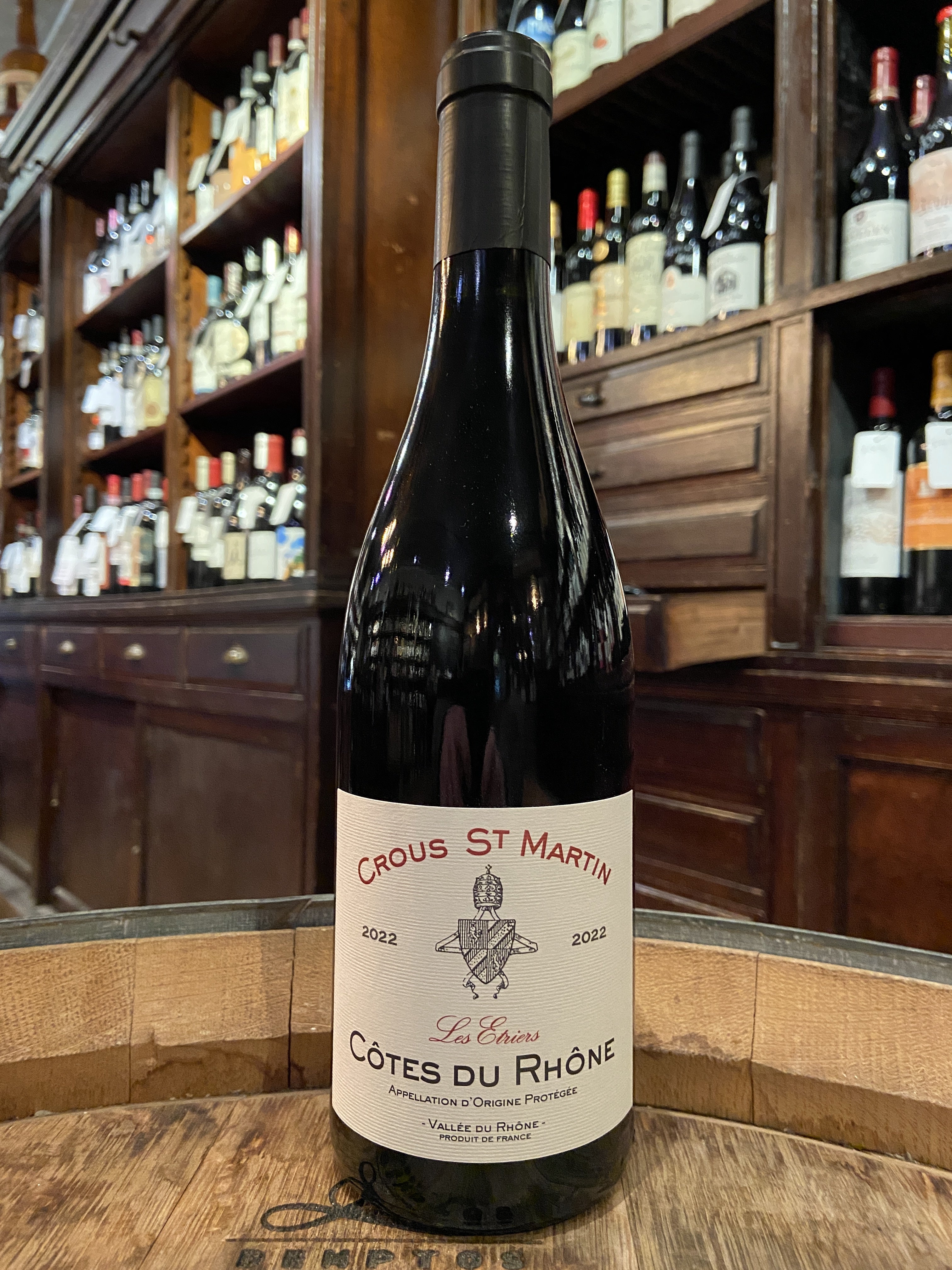 2022 Crous St Martin Cotes du Rhone Les Etriers