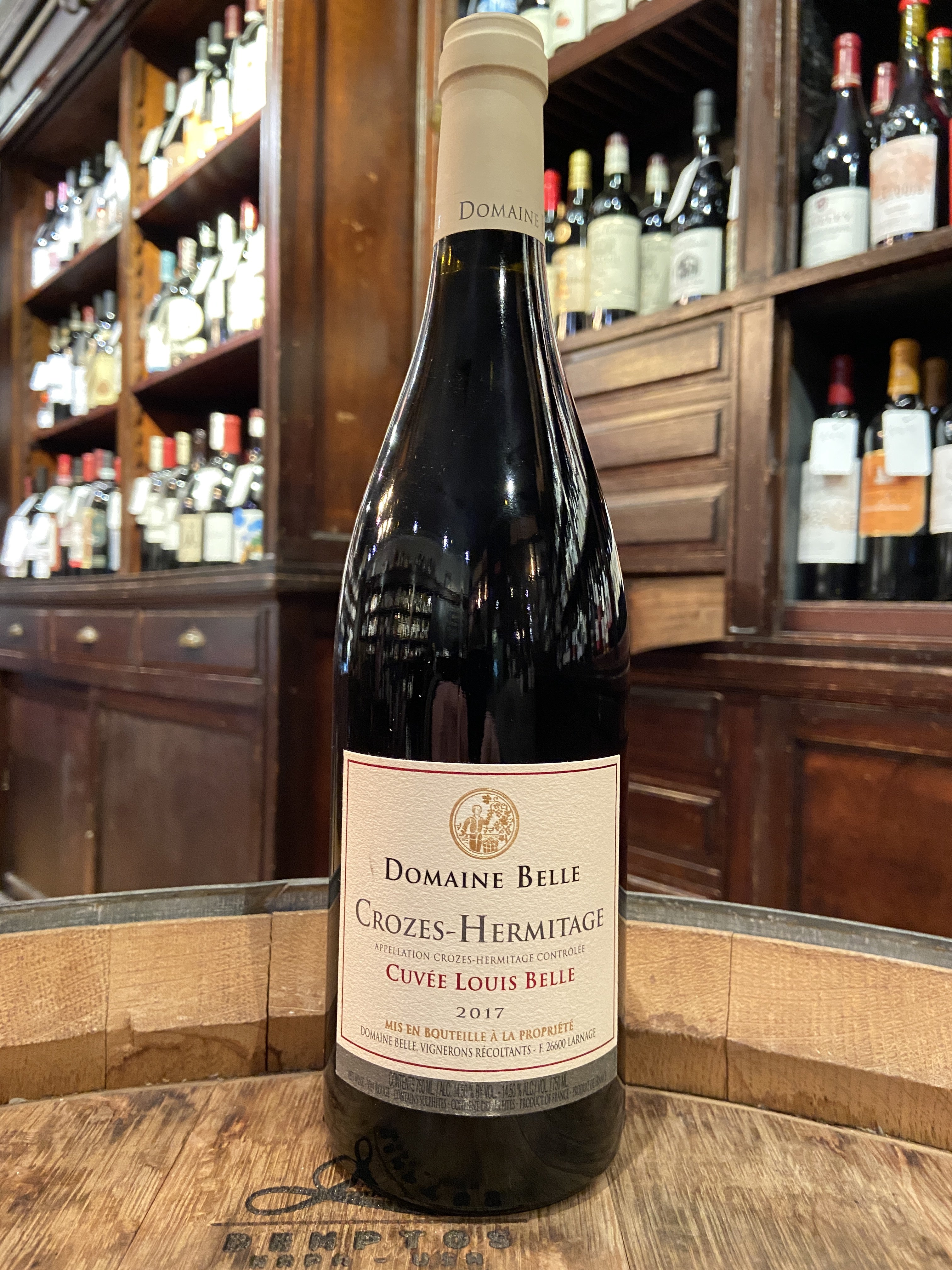 2017 Domaine Belle Crozes-Hermitage Cuvee Louis Belle