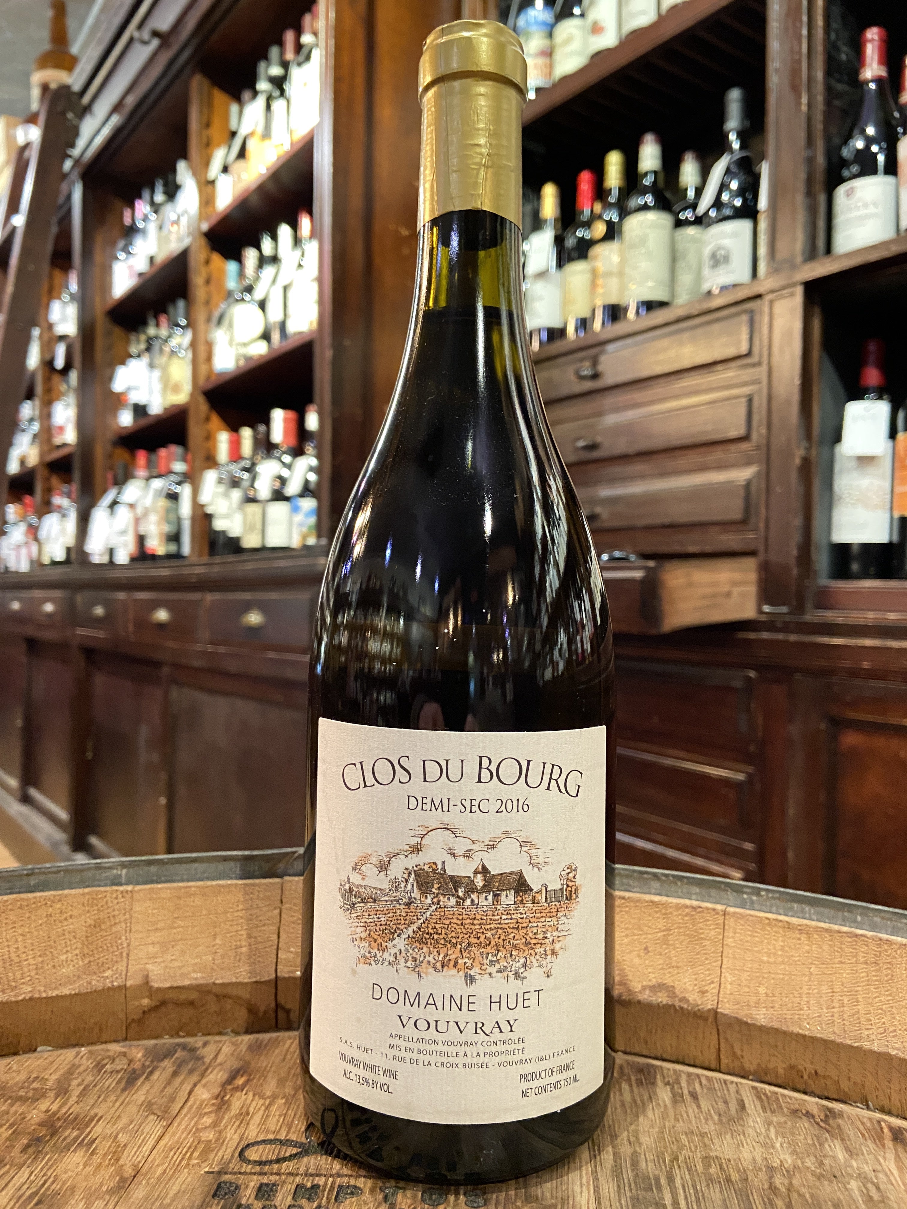 2016 Domaine Huet Vouvray 'Clos du Bourg' Demi-Sec