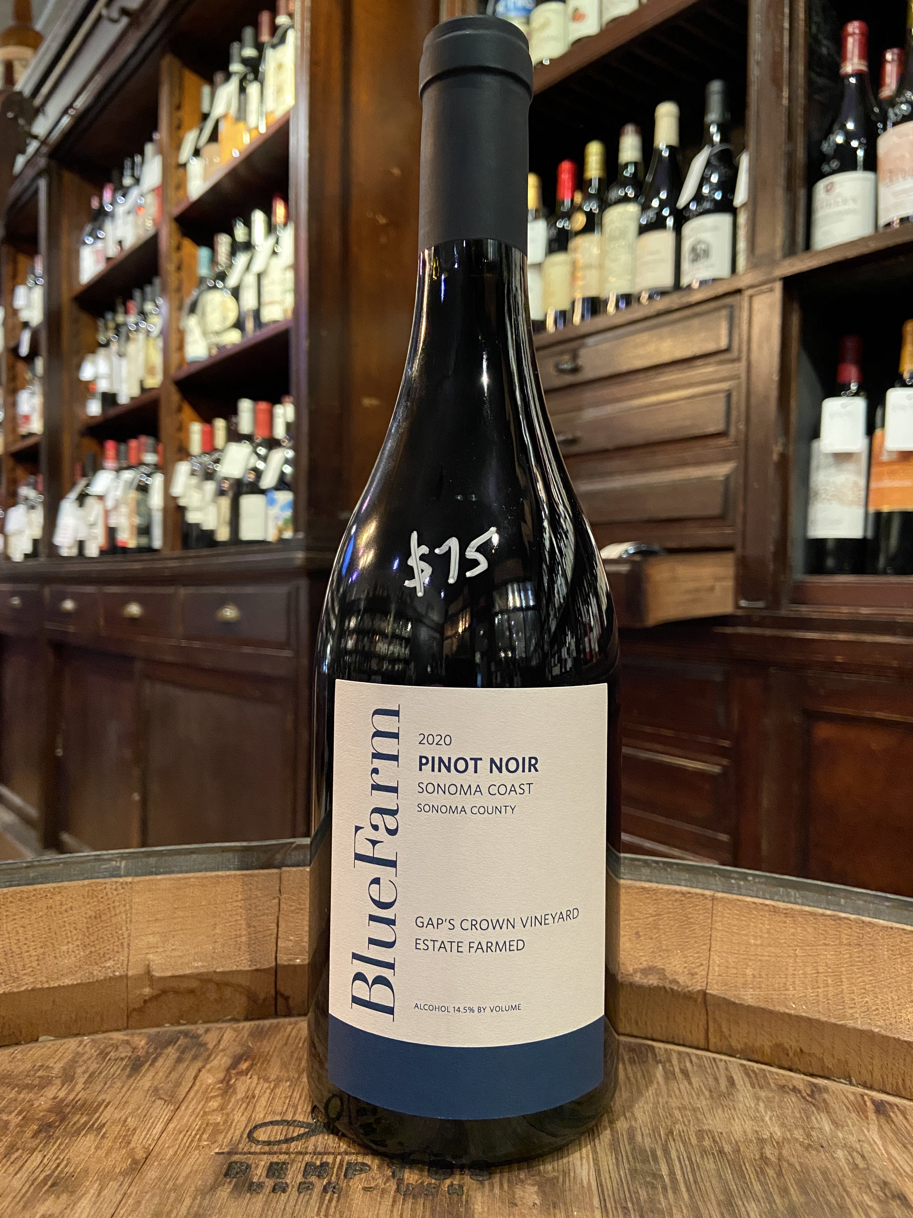 2020 Blue Farm Pinot Noir Gap's Crown Vineyard