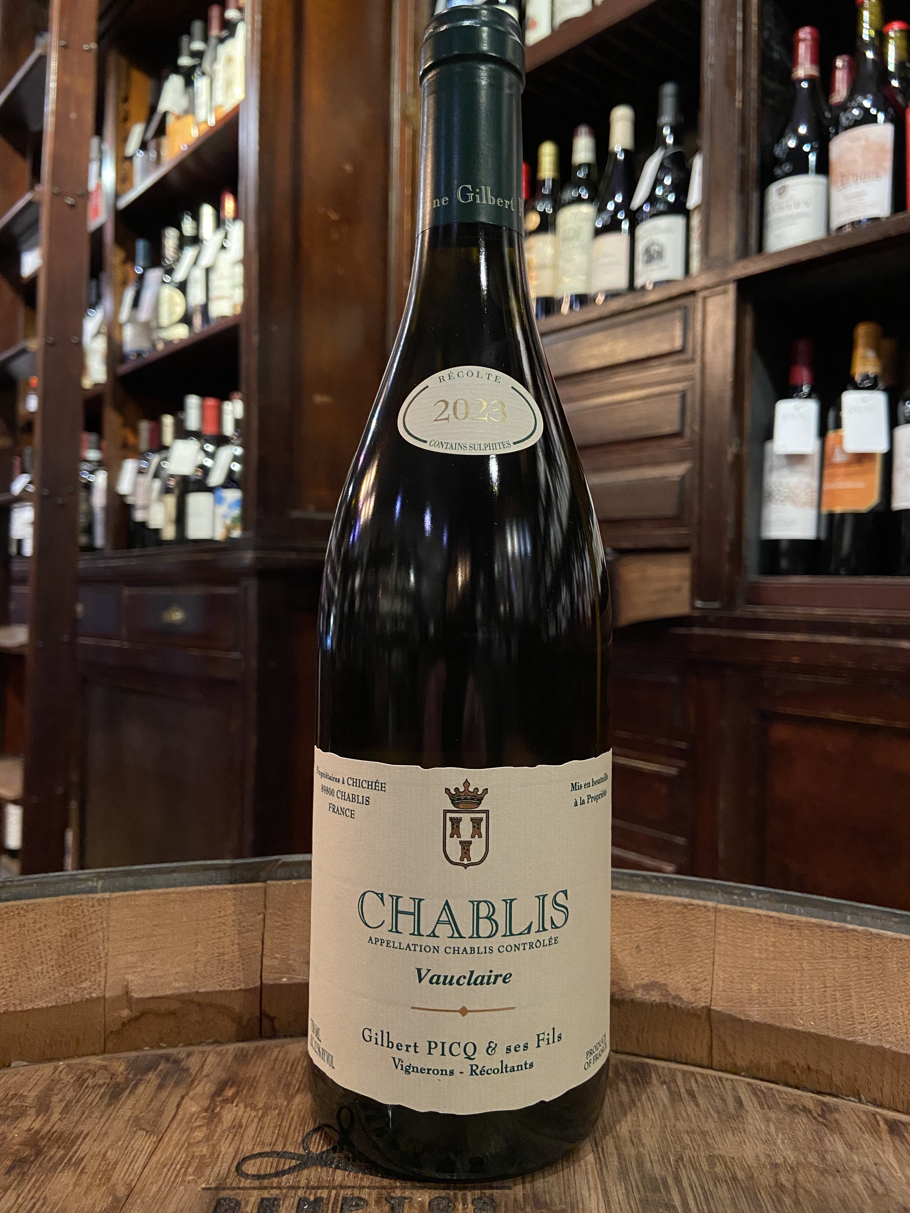 2023 Gilbert Picq & ses Fils Picq Chablis Vauclaire