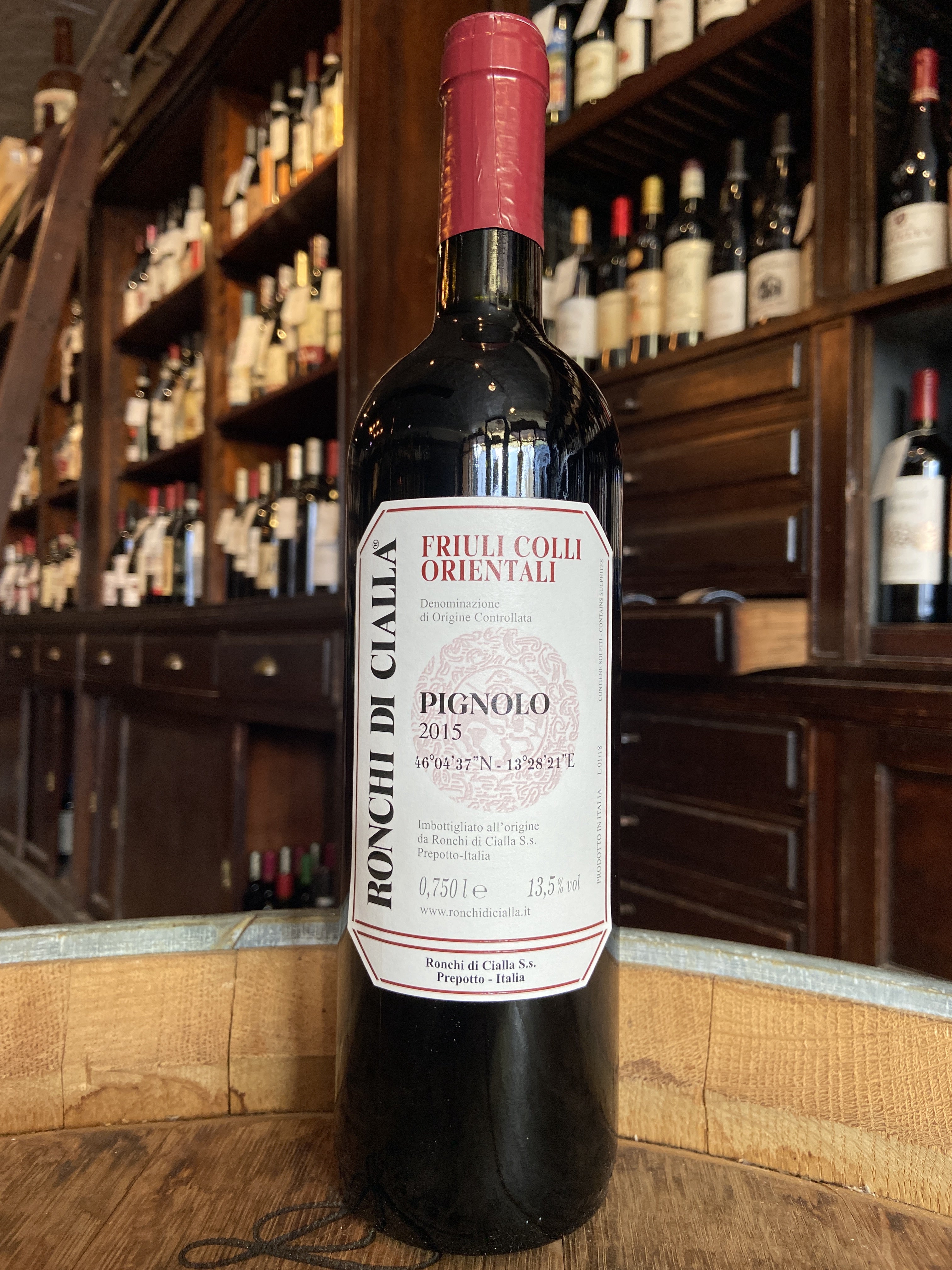 2015 Ronchi di Cialla Pignolo