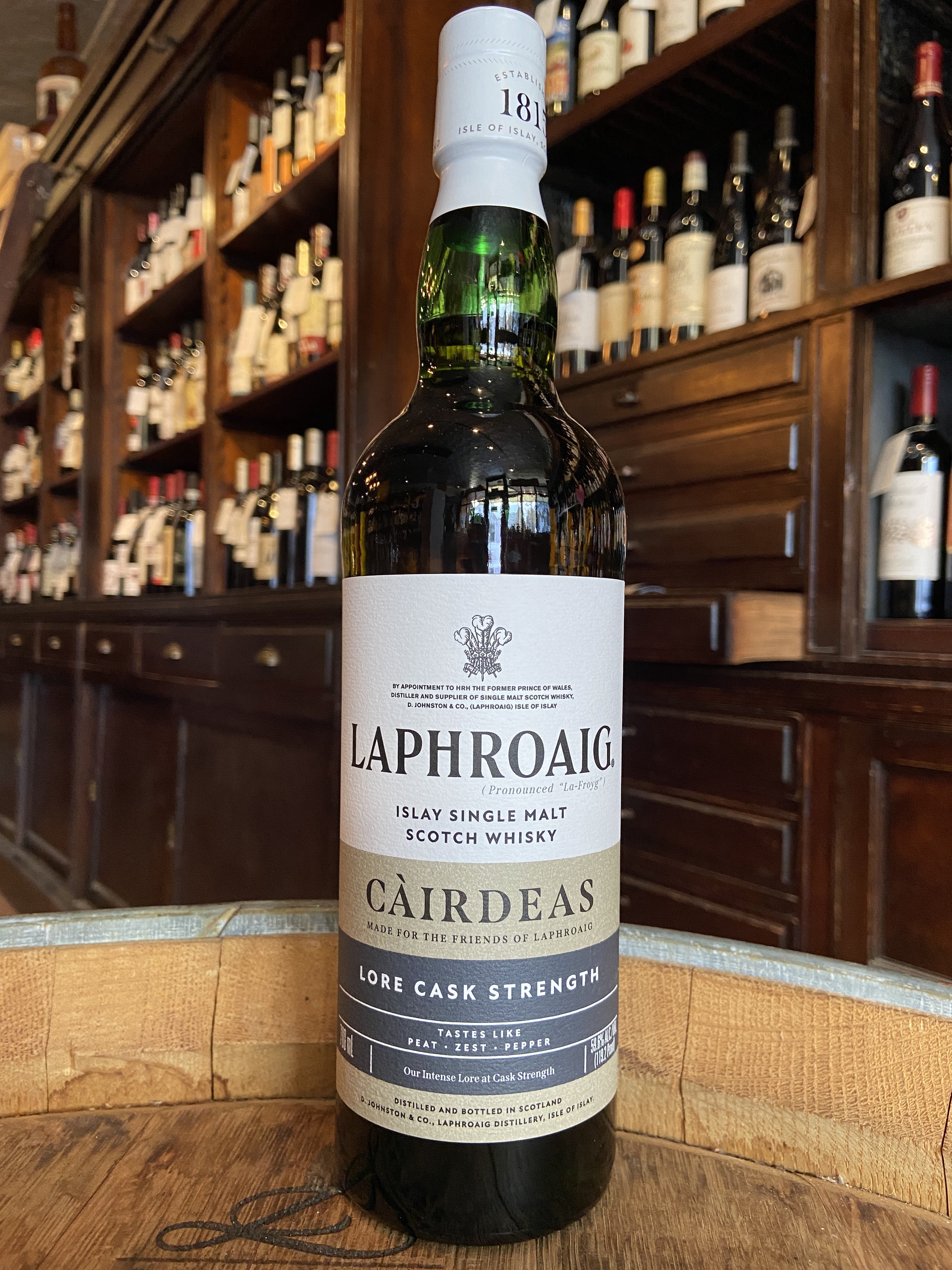 Laphroaig Cardeas 2025 Lore Cask Strength Single Malt Scotch Whisky