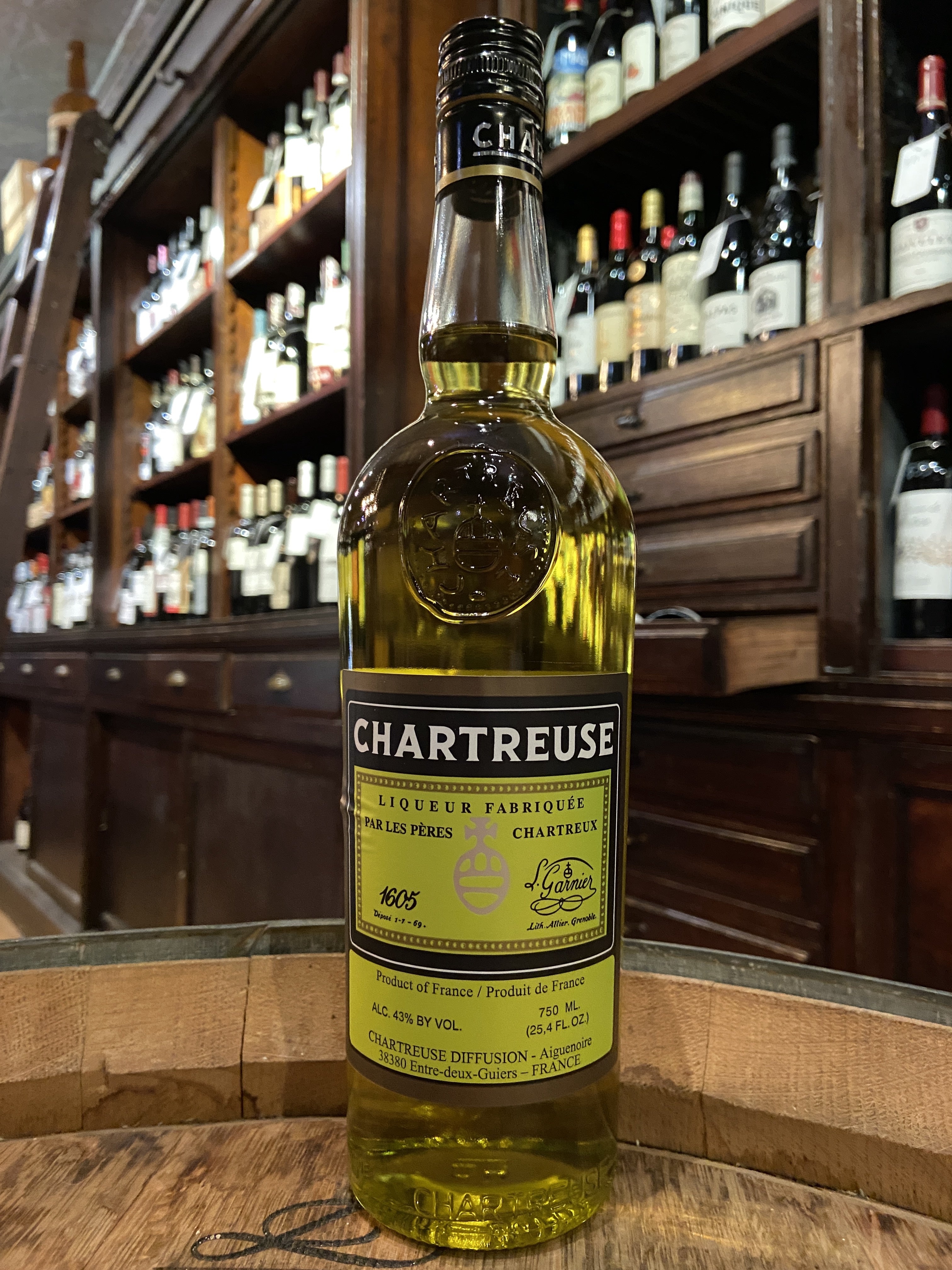 Chartreuse Jaune Yellow Liqueur