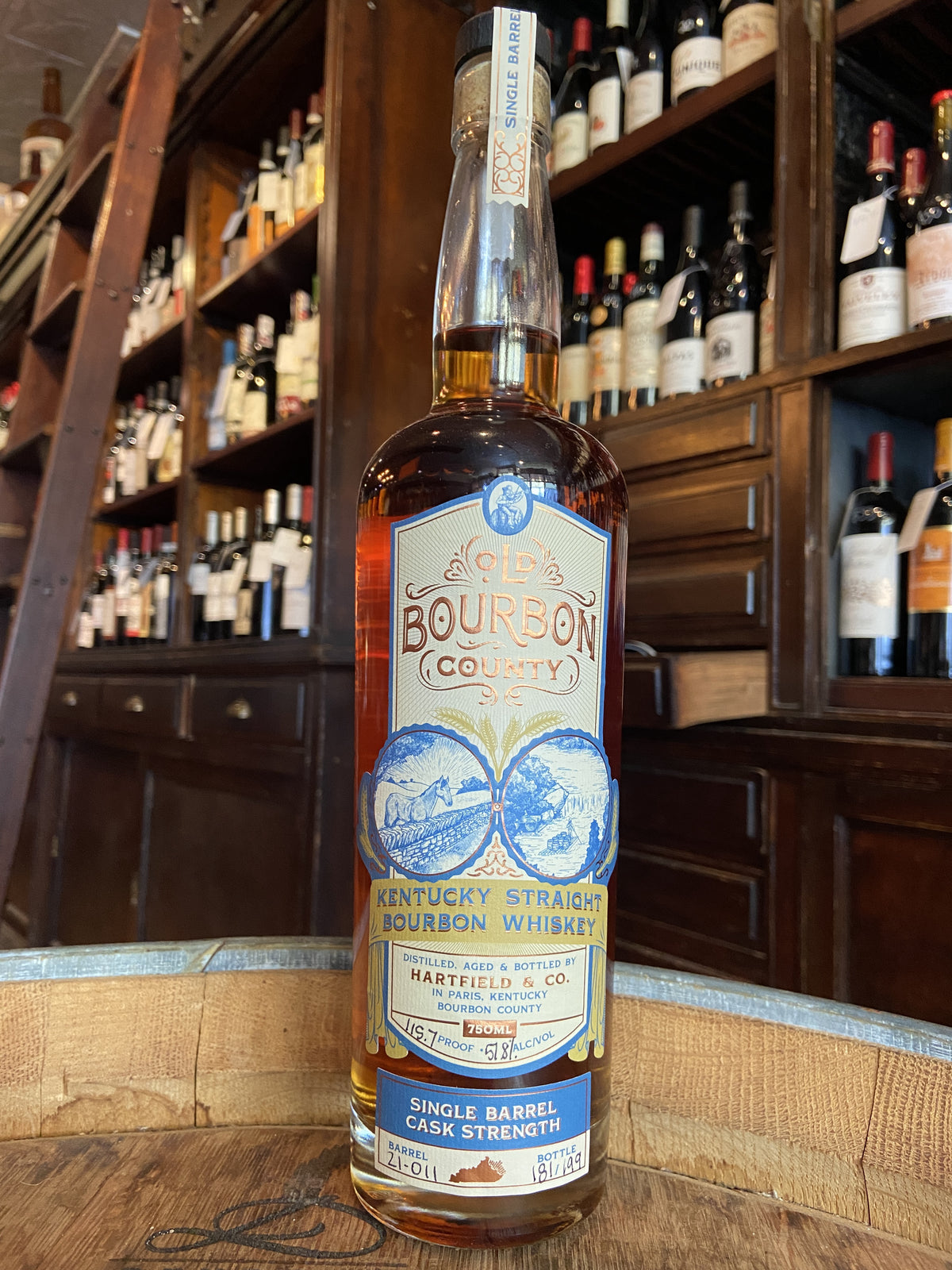 Old Bourbon County Single Barrel Cask Strength