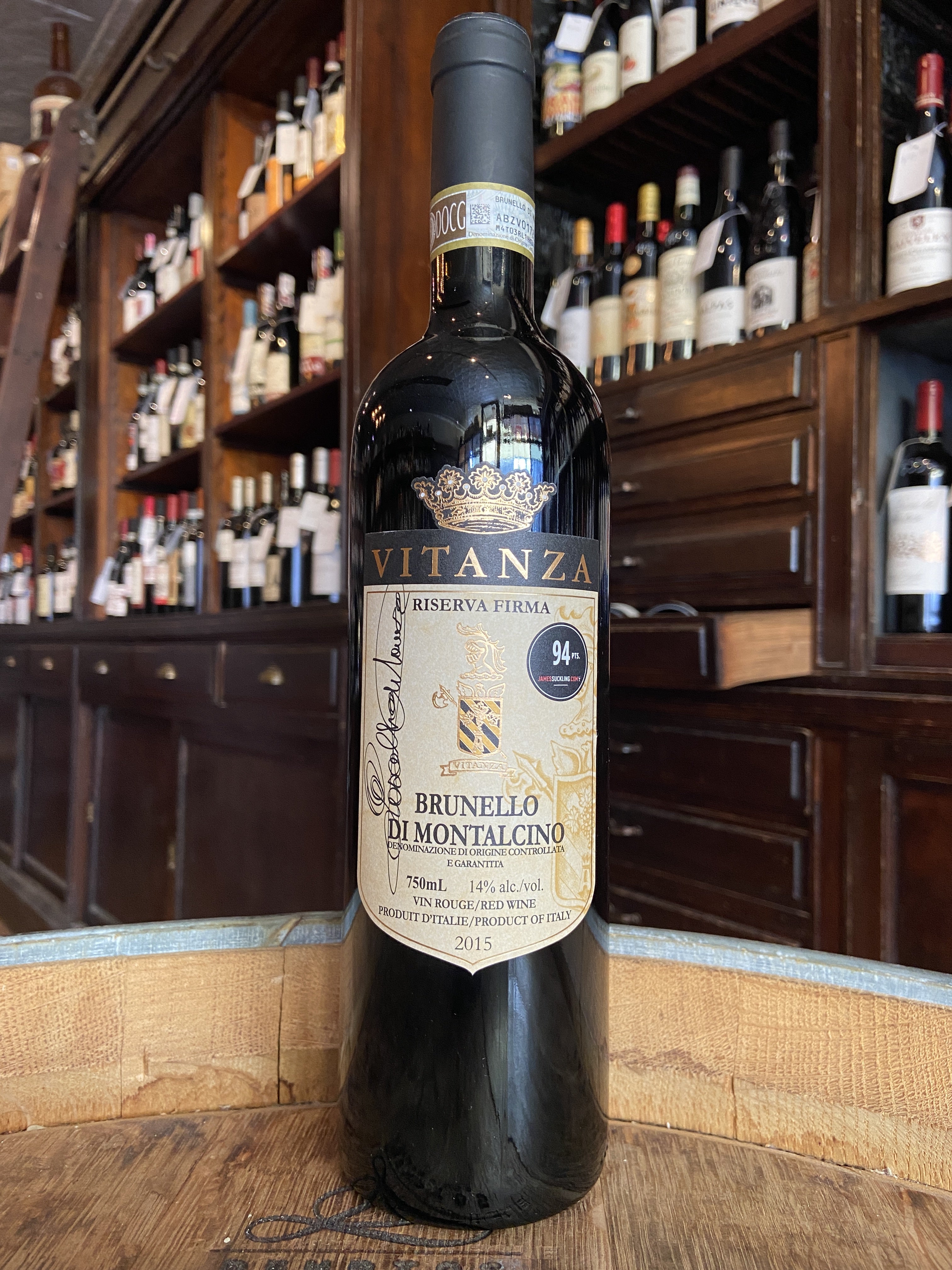2015 Tenuta Vitanza Brunello di Montalcino Riserva Firma