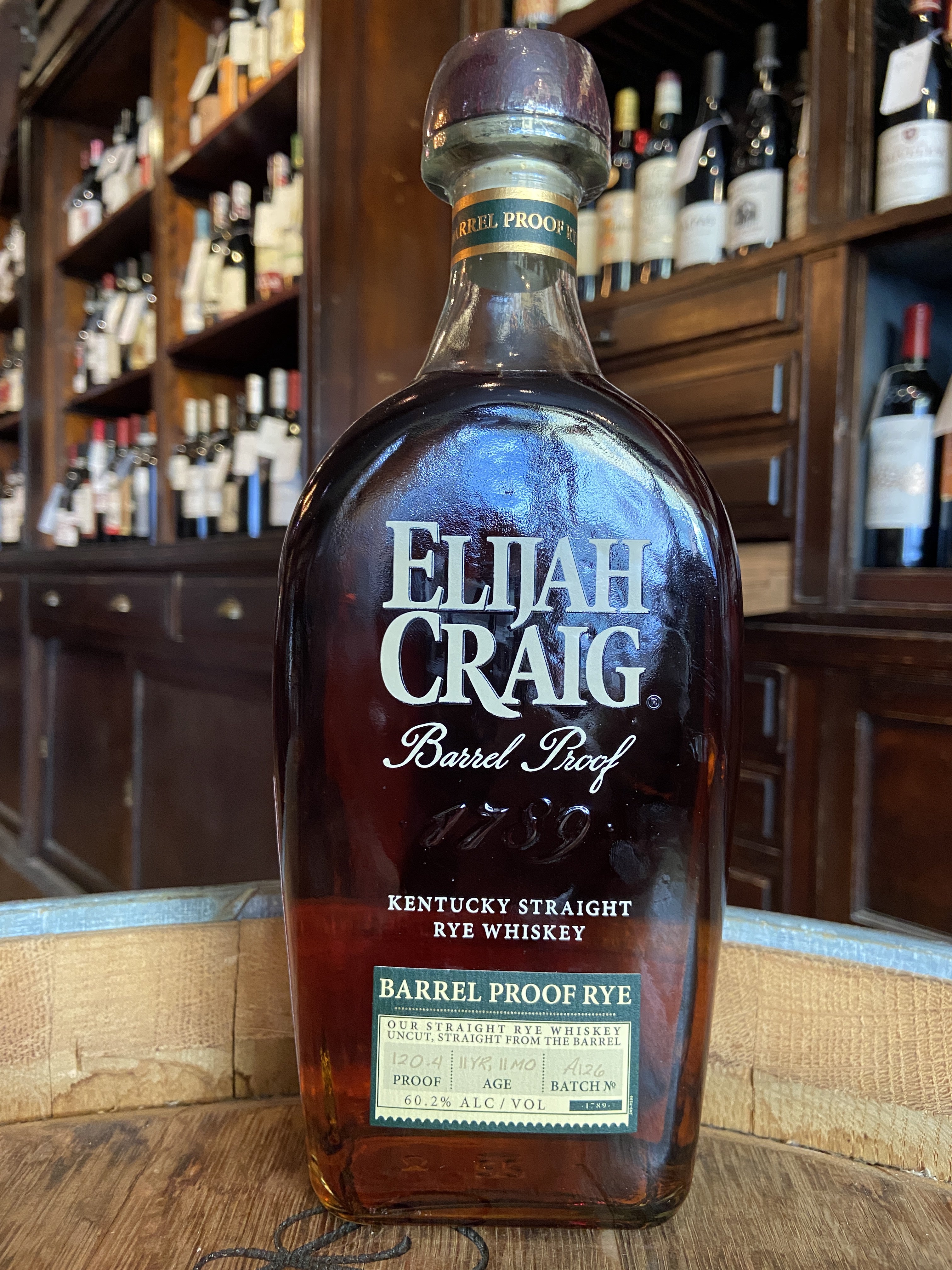 Elijah Craig Barrel Proof Rye