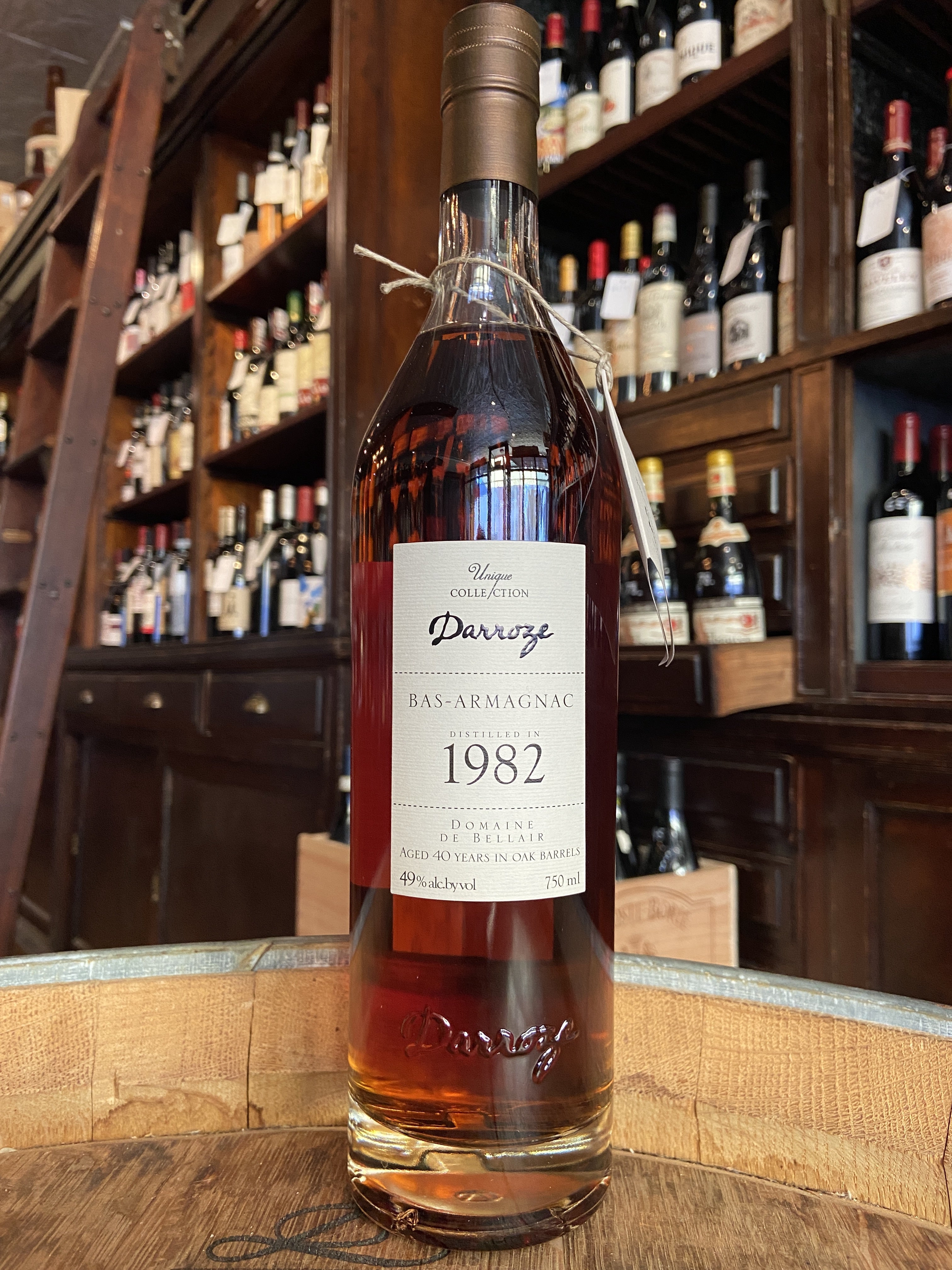 1982 Francis Darroze Unique Collection Domaine de Bel-Air Bas Armagnac