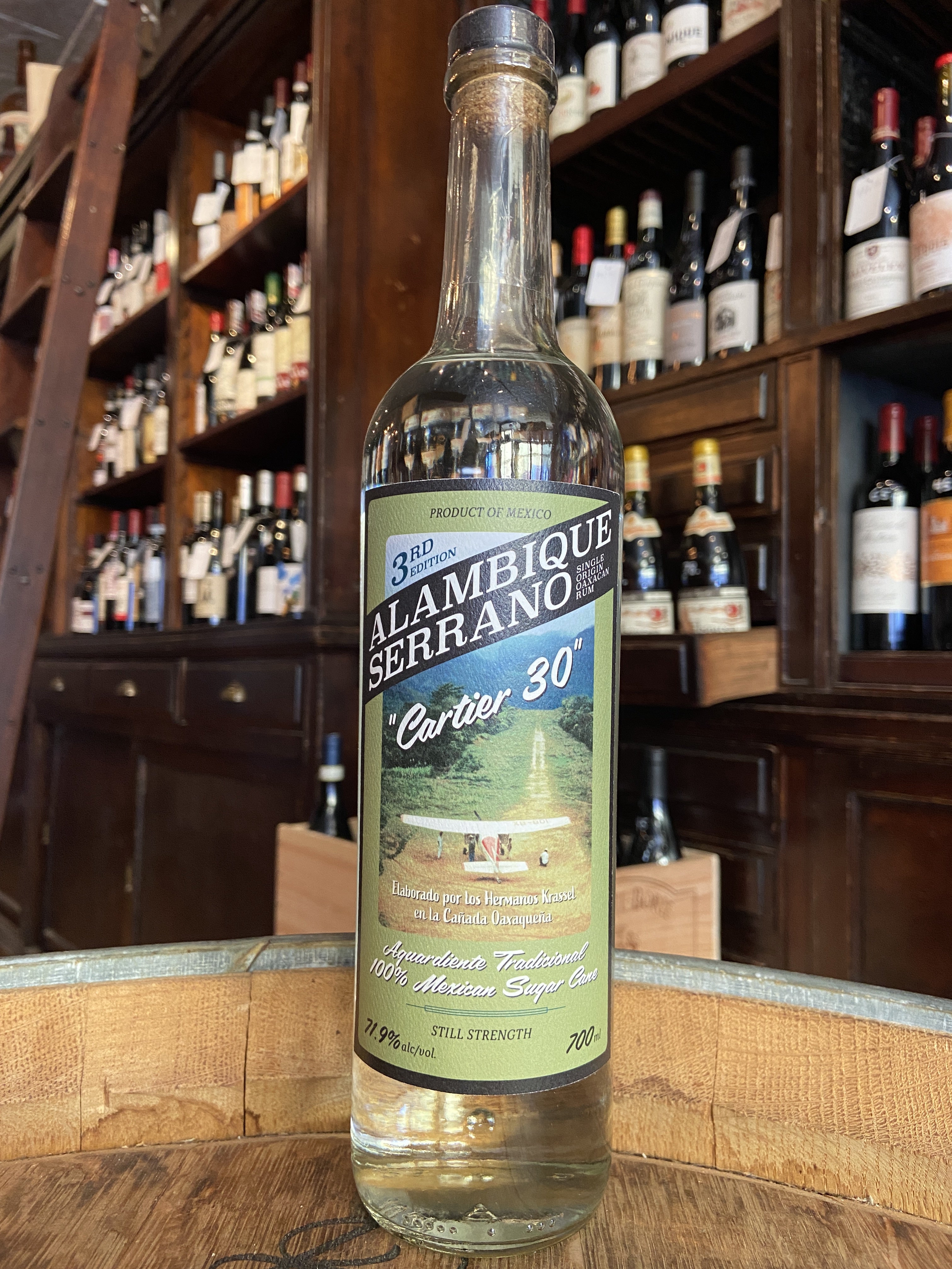 Alambique Serrano Cartier 30 Single Origin Oaxacan Rum