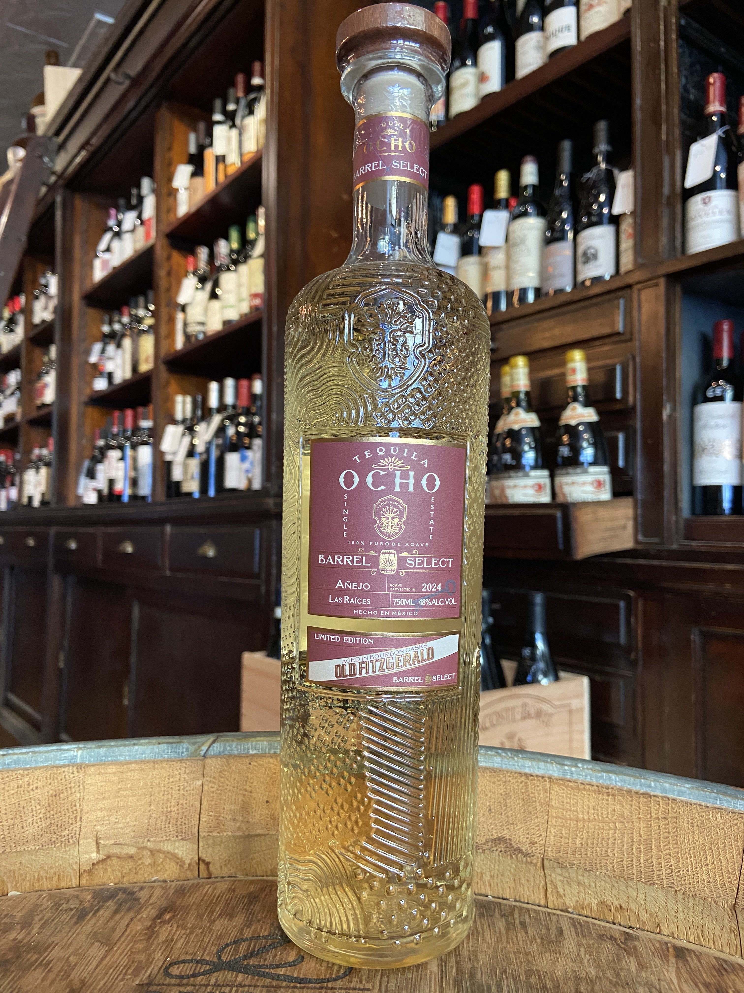 Tequila Ocho Anejo Old Fitzgerald Potrero Grande