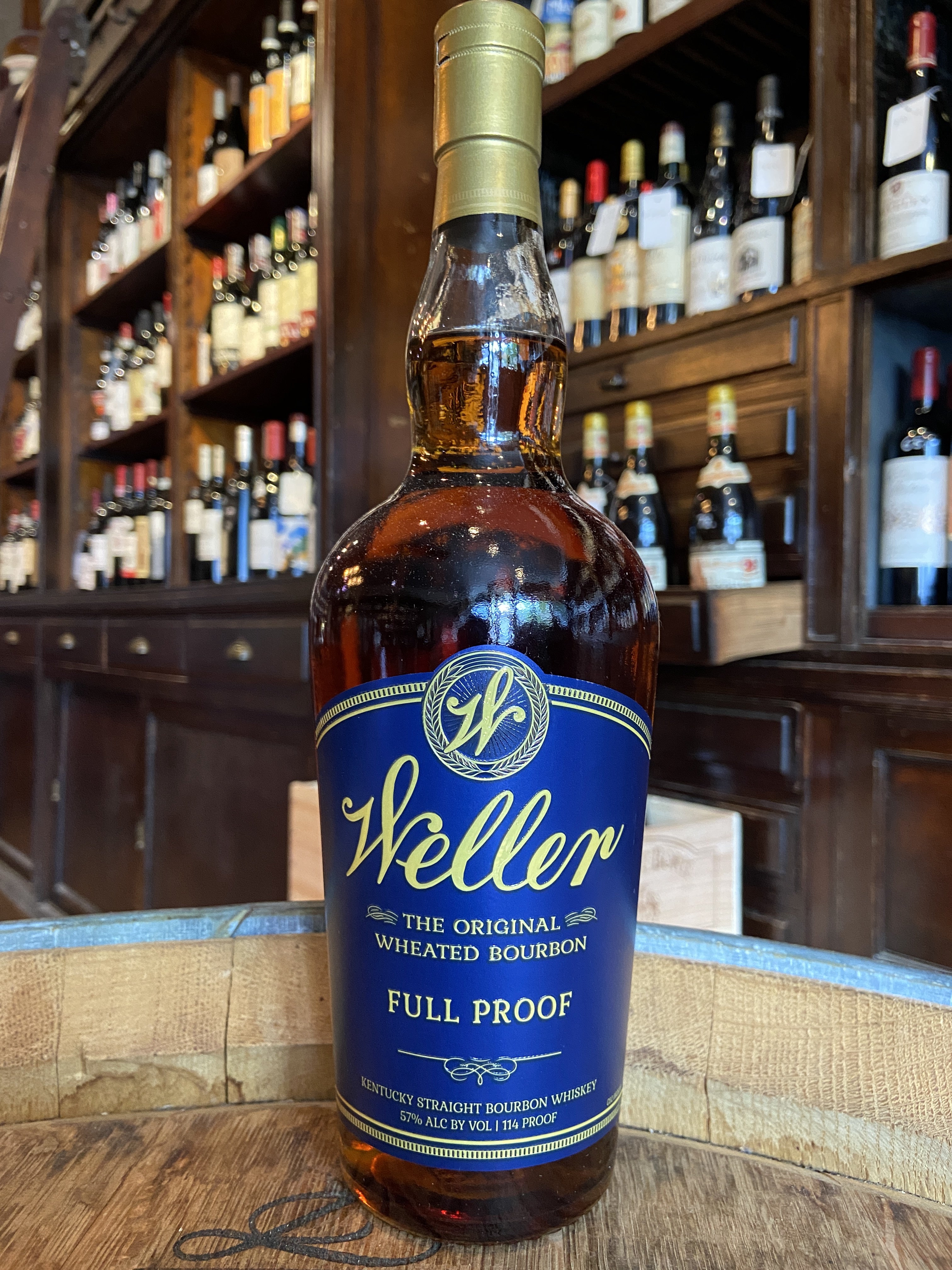 W. L. Weller Full Proof Kentucky Straight Wheated Bourbon Whiskey