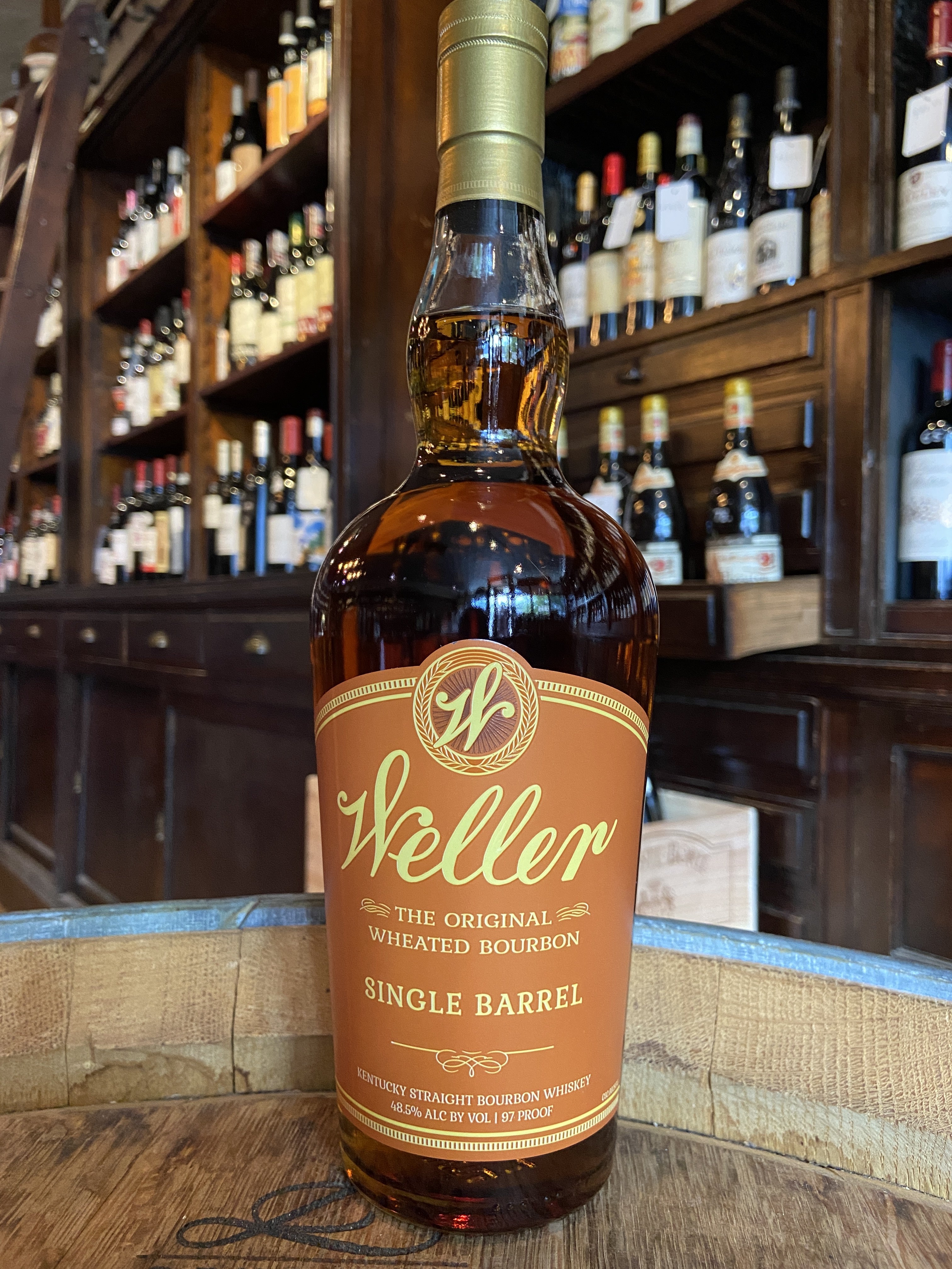 W. L. Weller Single Barrel Straight Wheated Bourbon Whiskey