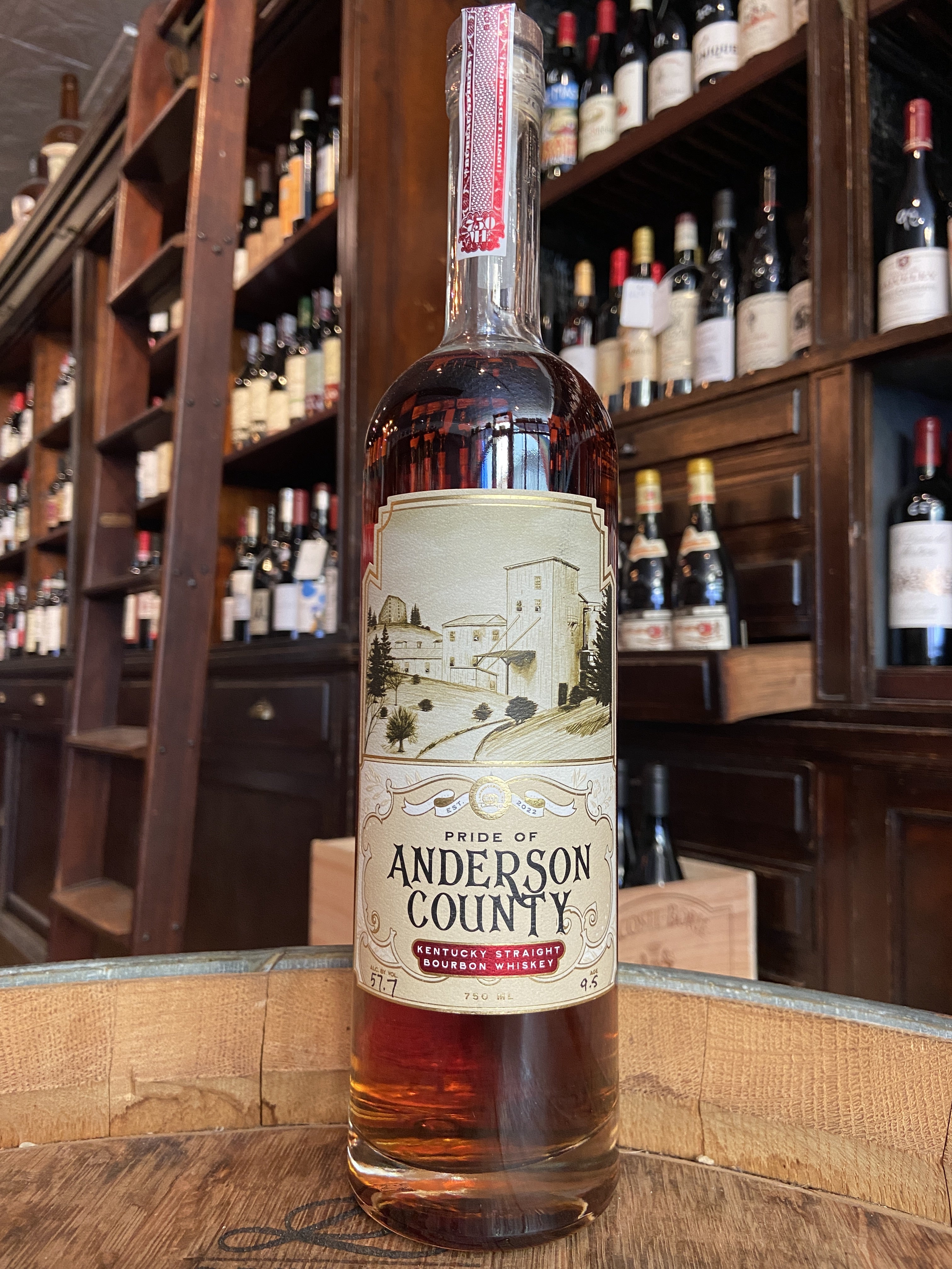 Pride of Anderson County Kentucky Straight Bourbon Whiskey (Rare Character)