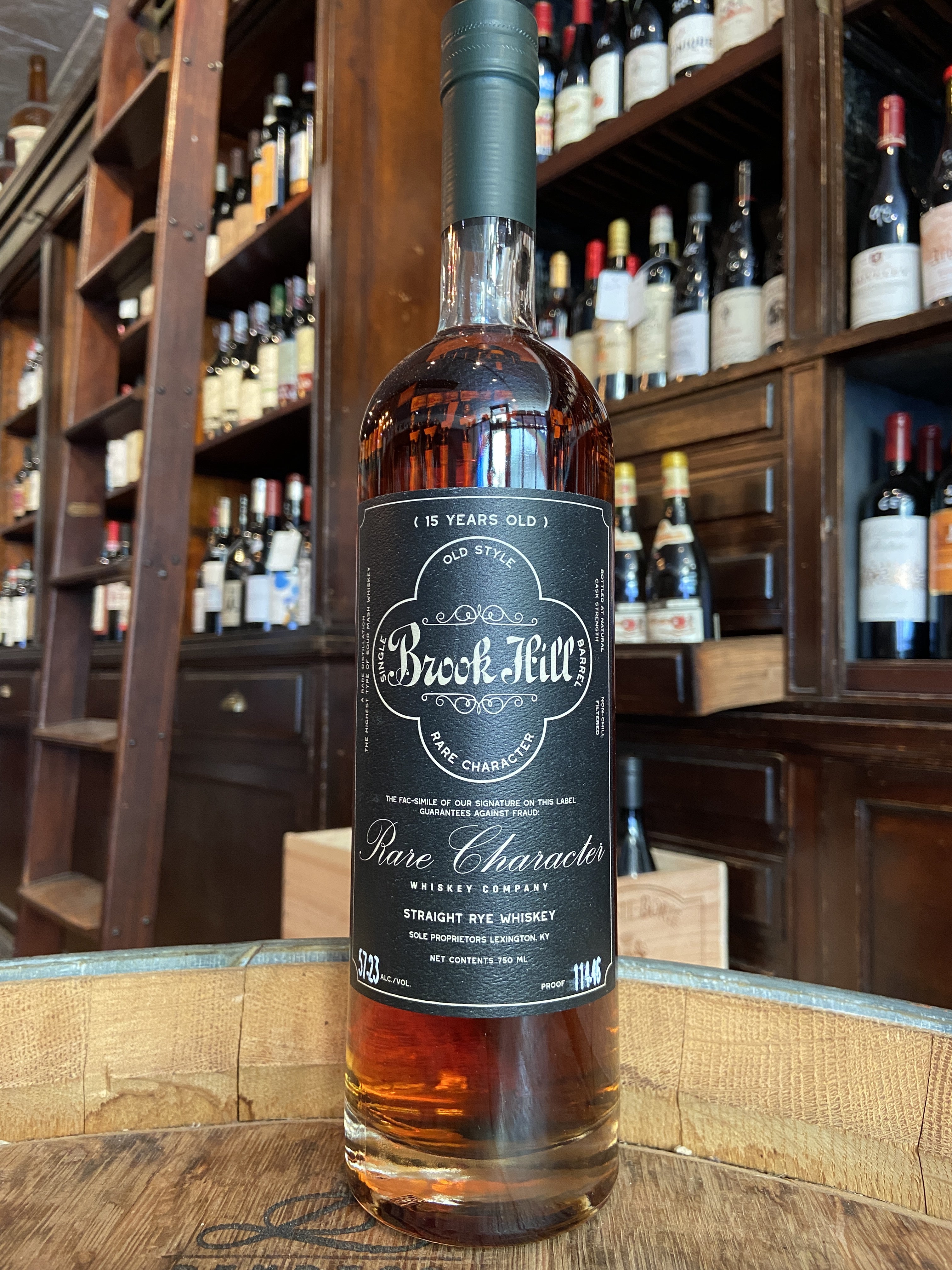 Brook Hill 15 Year Rye (1 per customer)