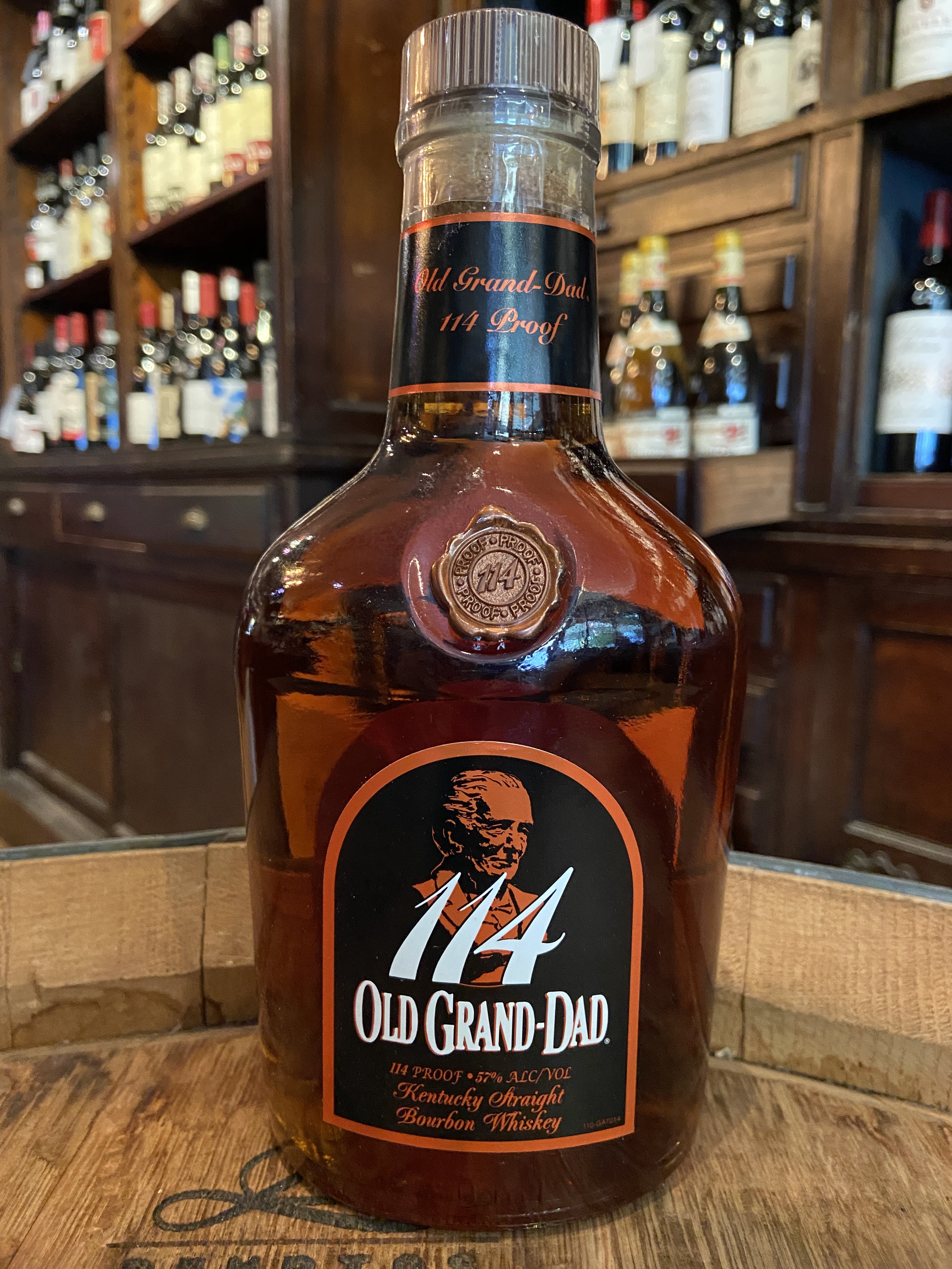 Old Grand-Dad 114 Barrel Proof Kentucky Straight Bourbon Whiskey