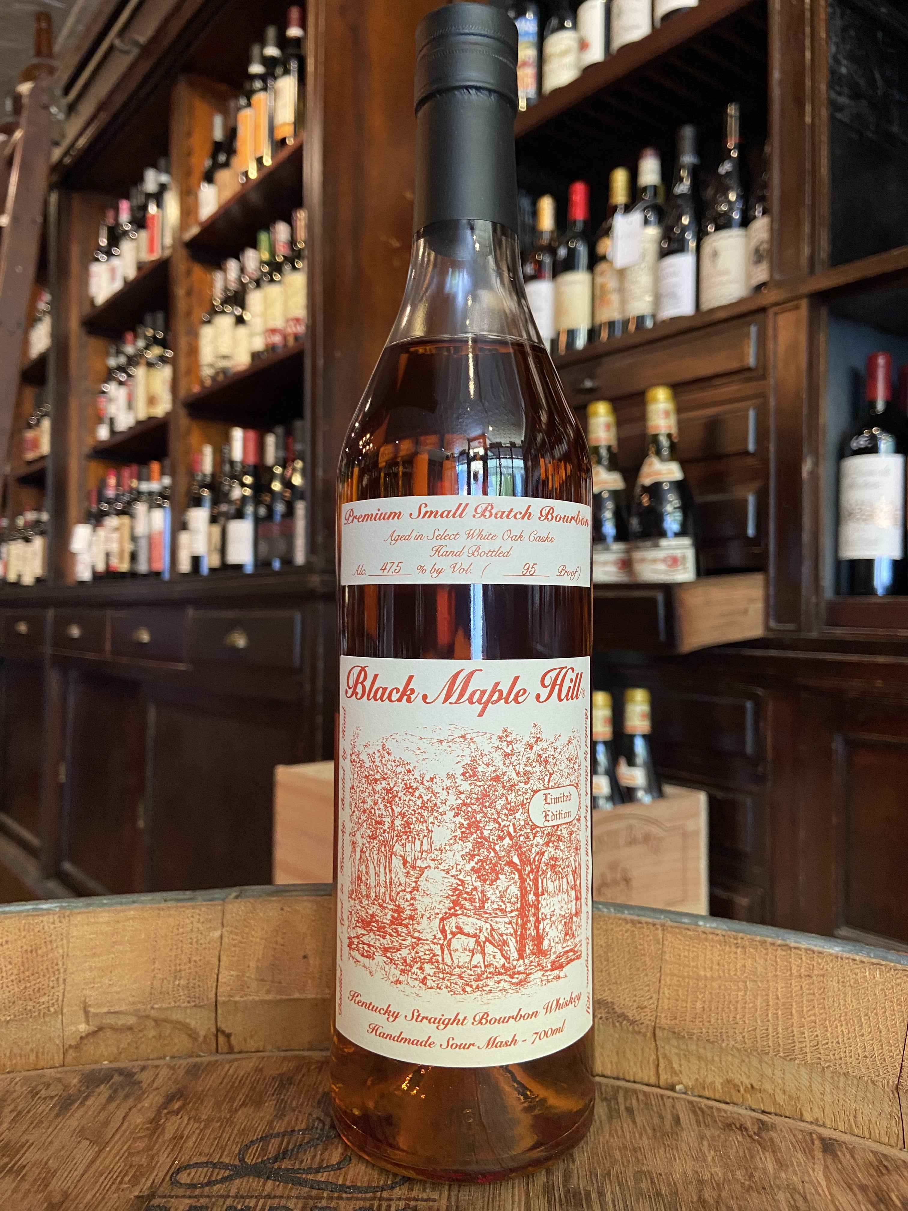 Black Maple Hill Premium Small Batch Kentucky Straight Bourbon Whiskey (2026) Rare Character (1 per customer)