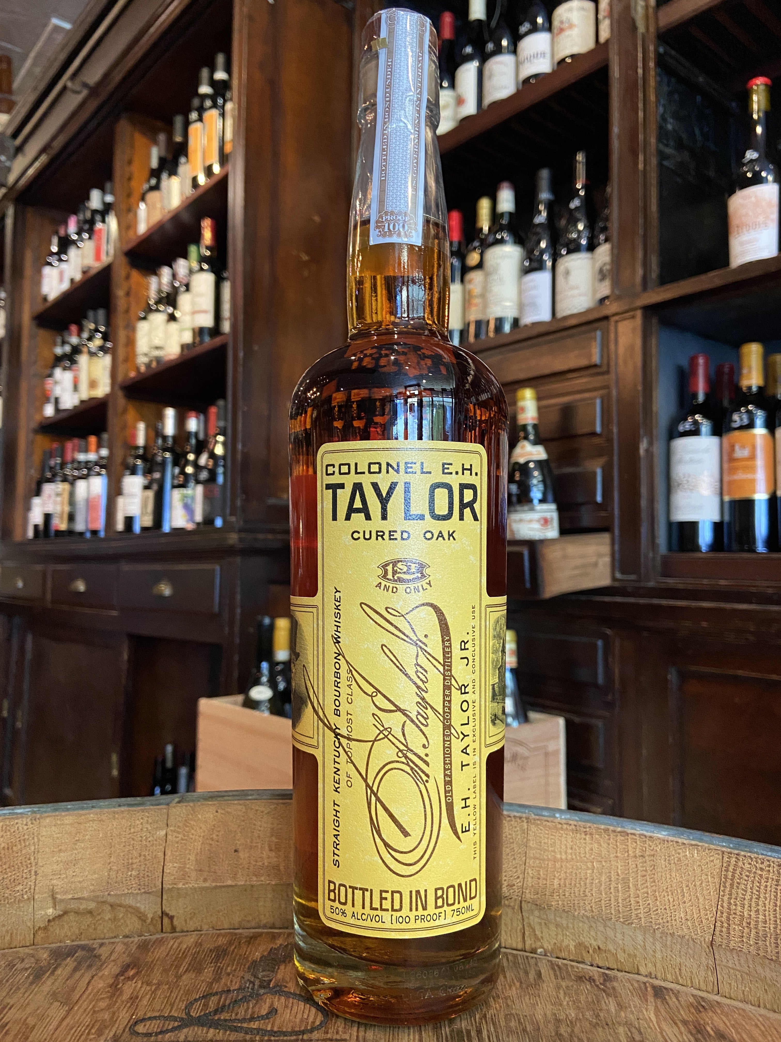 Colonel E.H. Taylor Cured Oak 2026