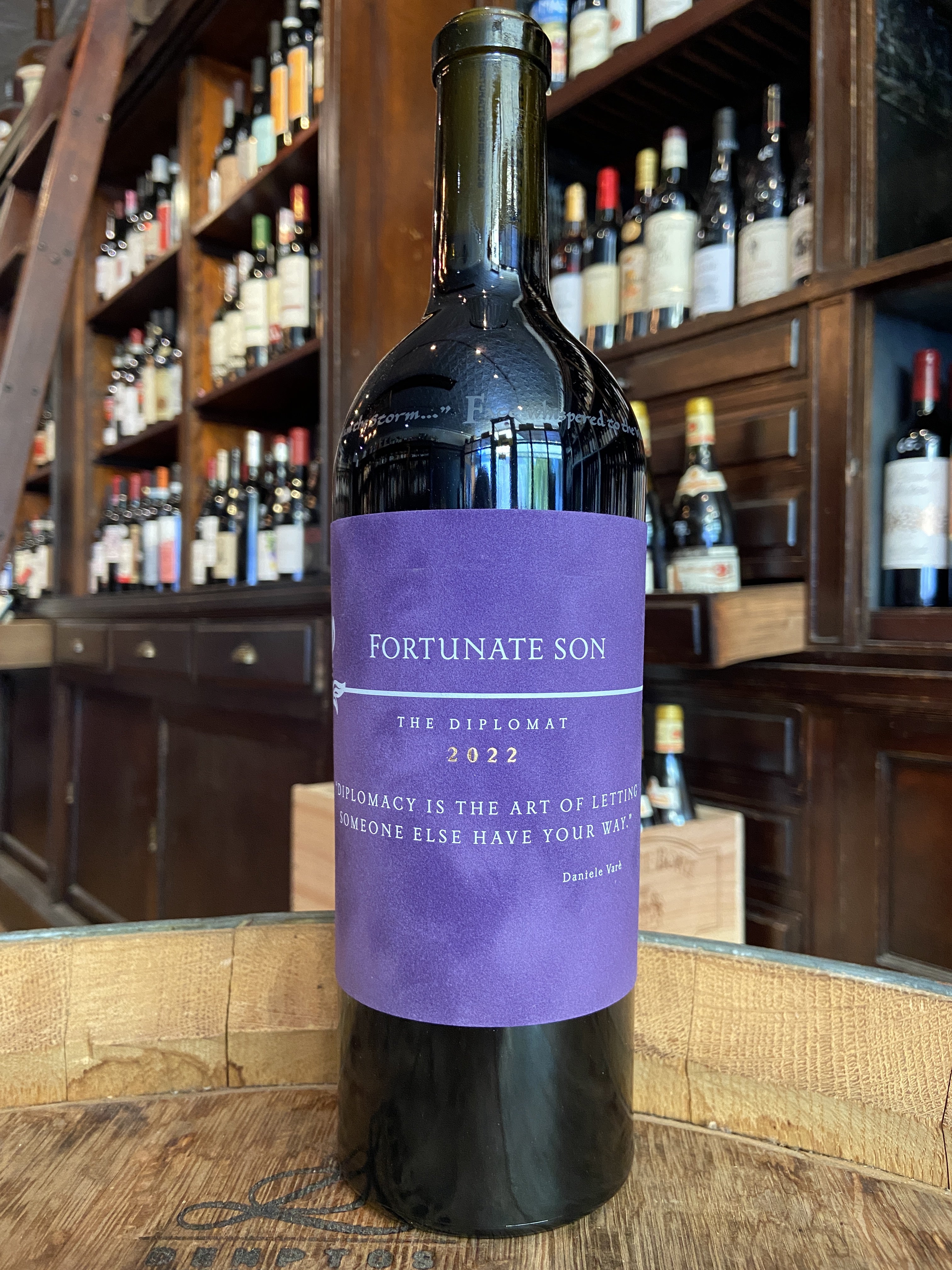 2022 Fortunate Son Wines The Diplomat Napa Valley
