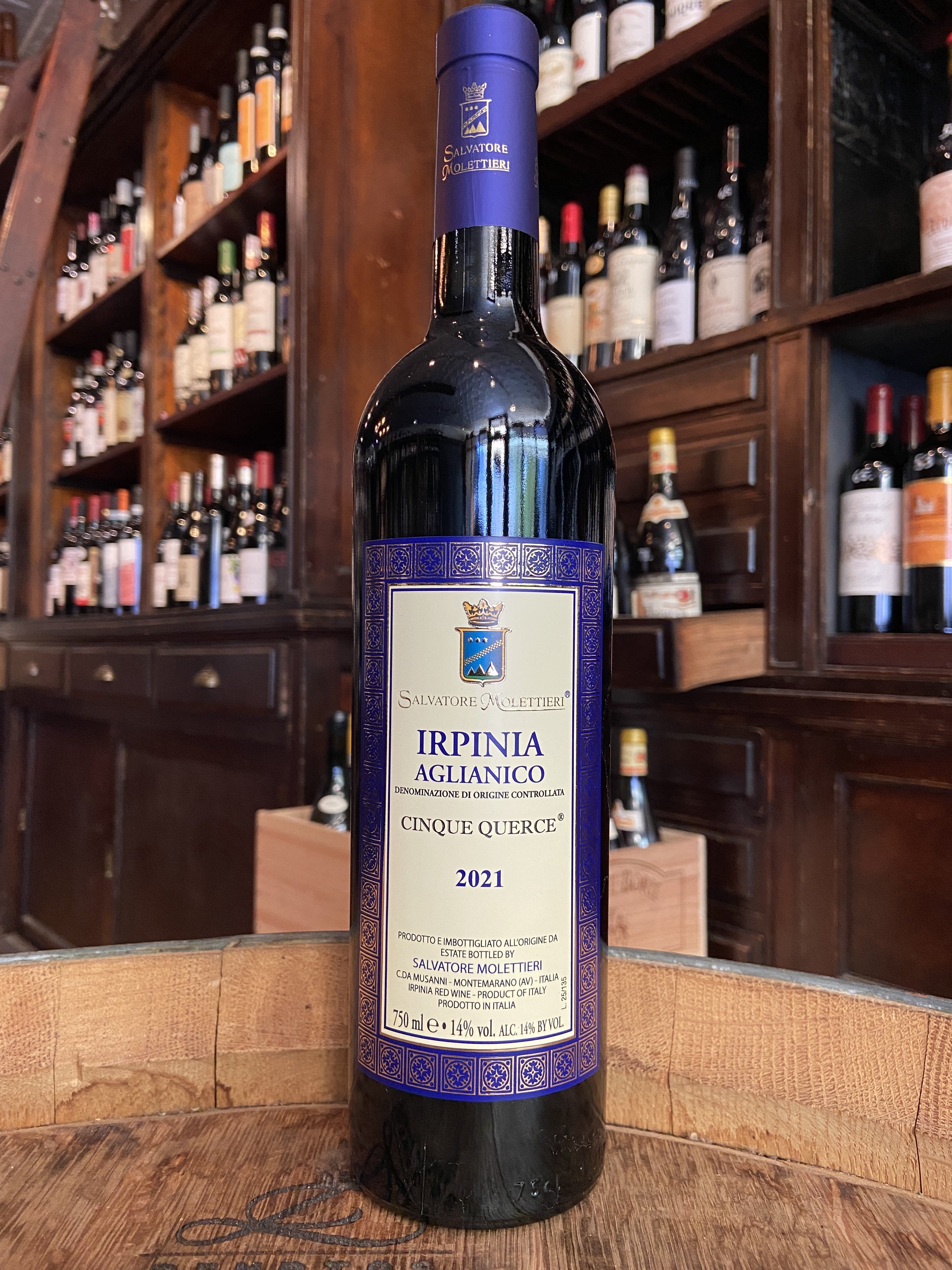 2021 Salvatore Molettieri Irpinia Aglianico Cinque Querce