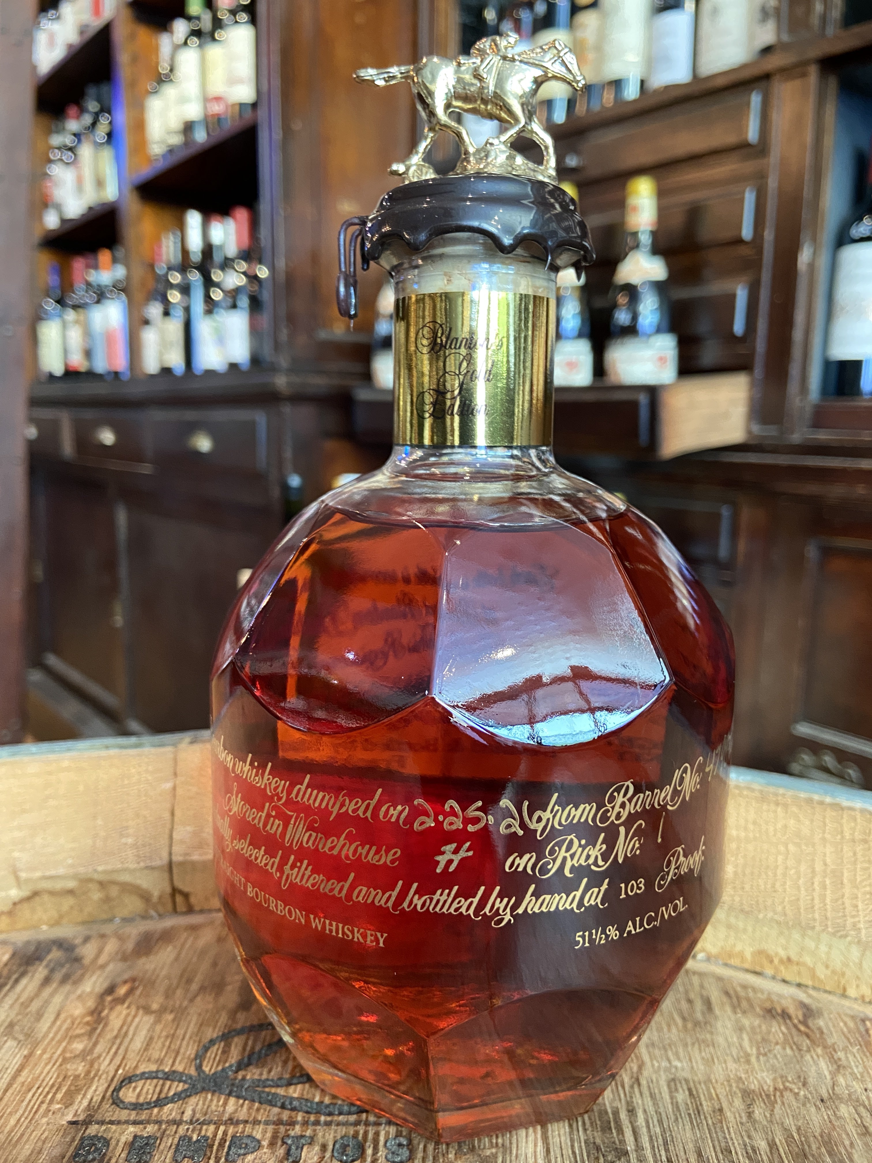 Blanton's Gold Edition Kentucky Straight Bourbon Whiskey