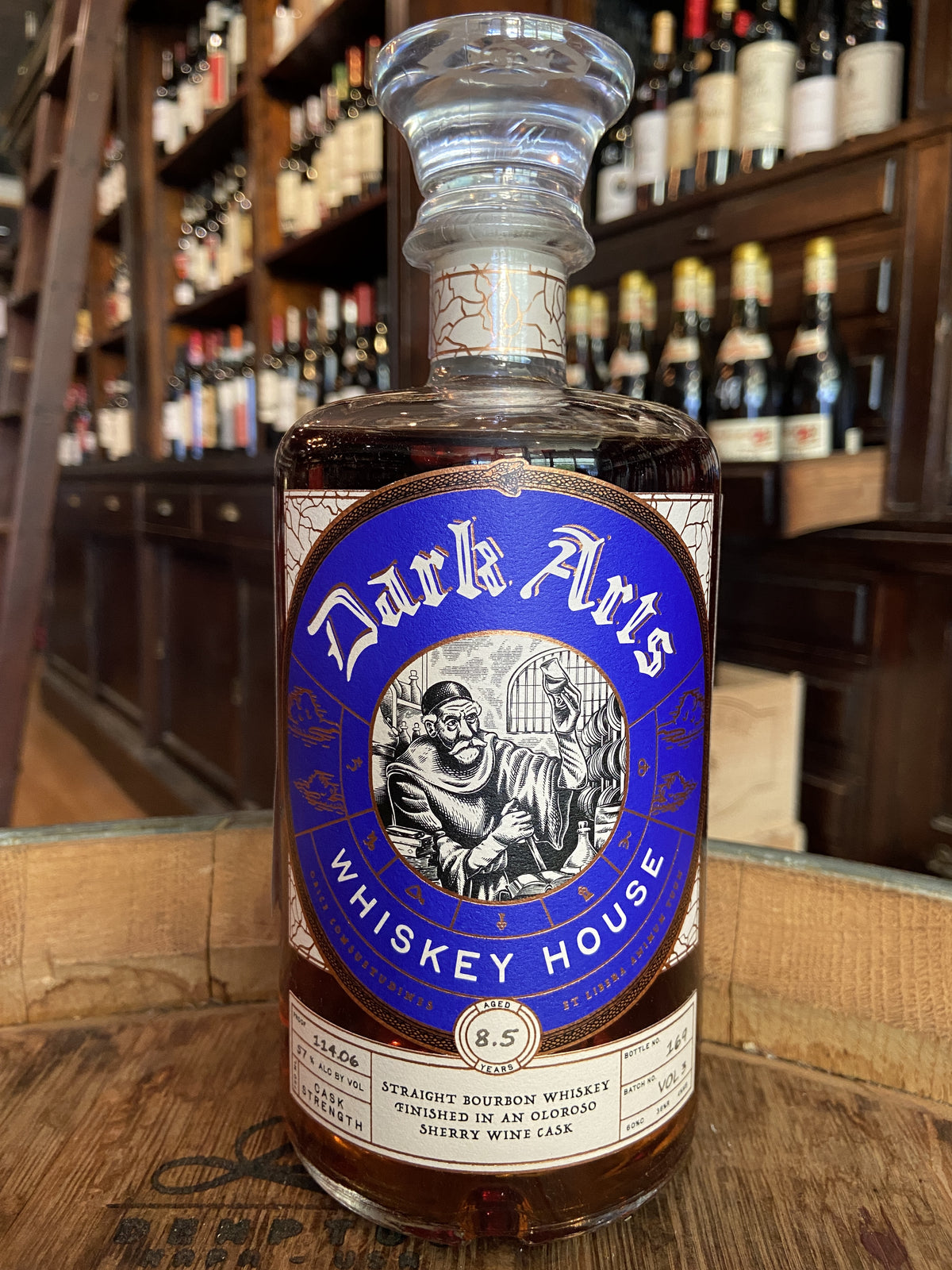 Dark Arts Whiskey House Sherry Garcia #3 Straight Bourbon Whiskey Finished in Oloroso Sherry Wine Cask