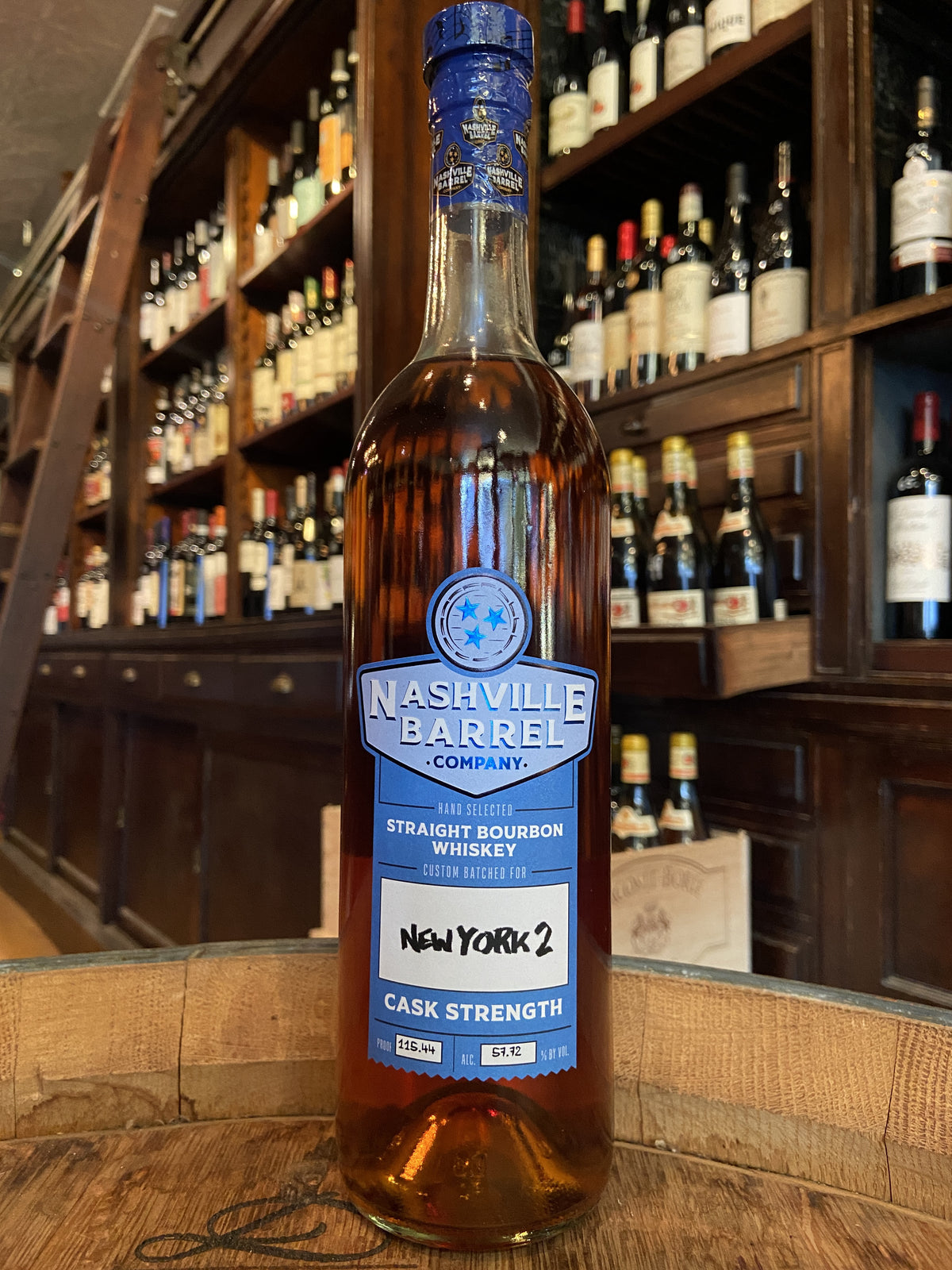 Nashville Barrel Co Cask Strength Bourbon NY2
