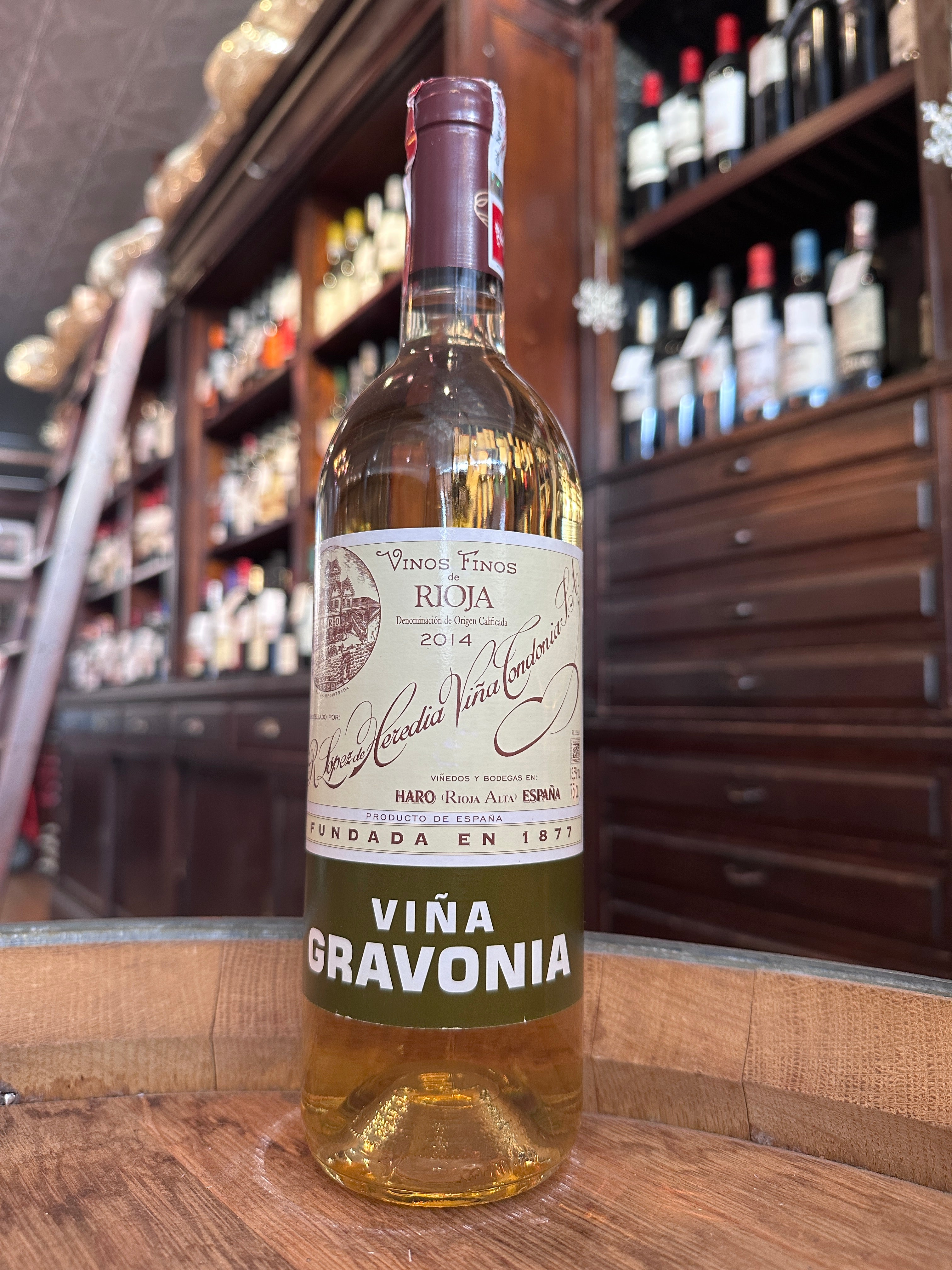 2014 Lopez de Heredia Vina Gravonia Blanco