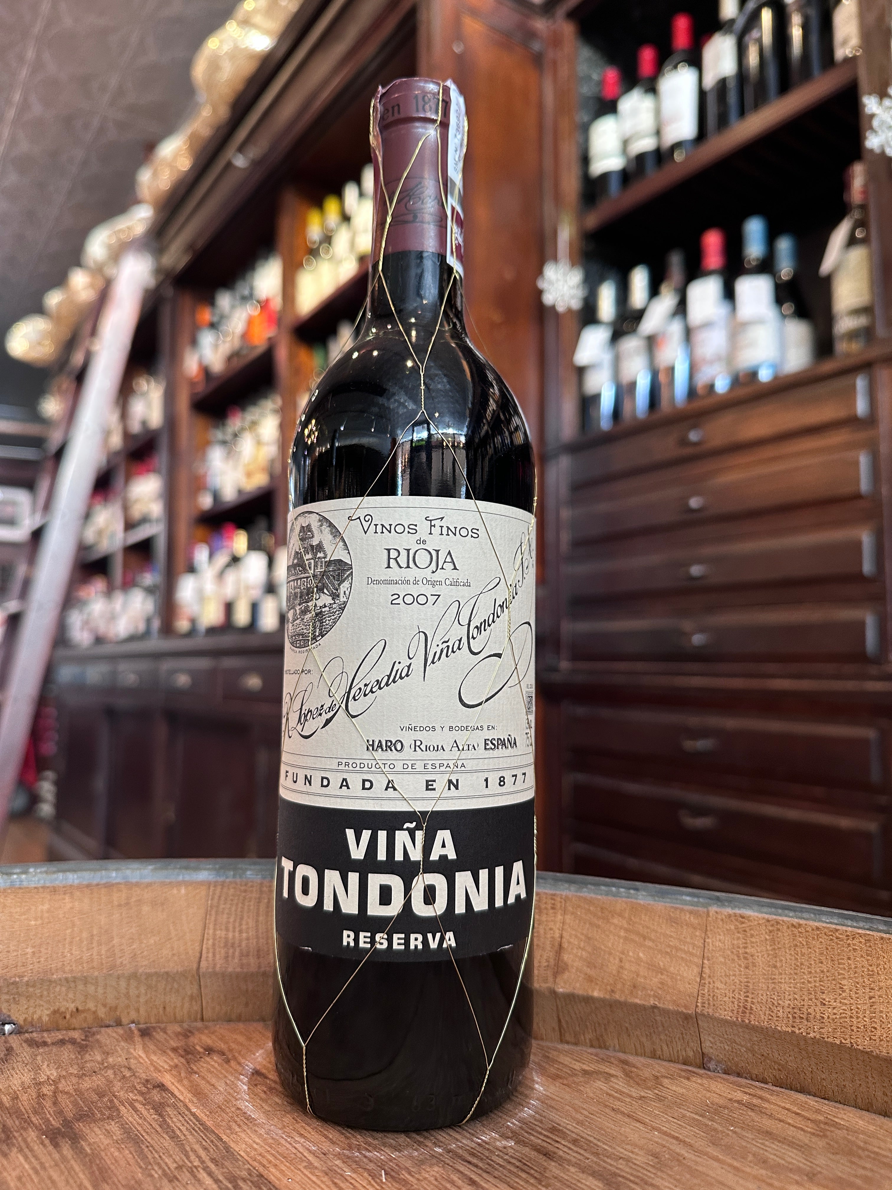2007 Lopez de Heredia Vina Tondonia Reserva