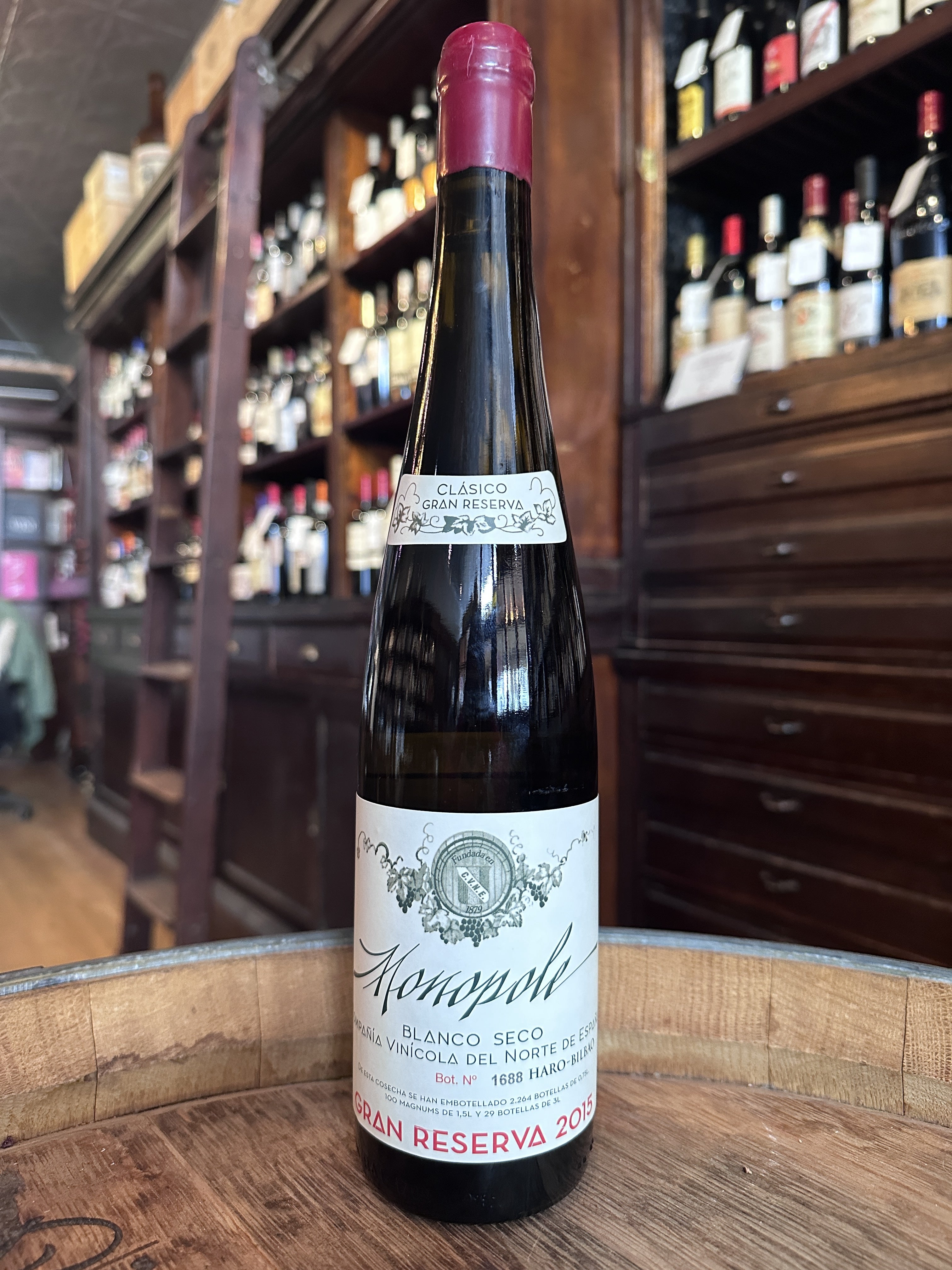 2015 CVNE Monopole Classico Blanco Gran Reserva