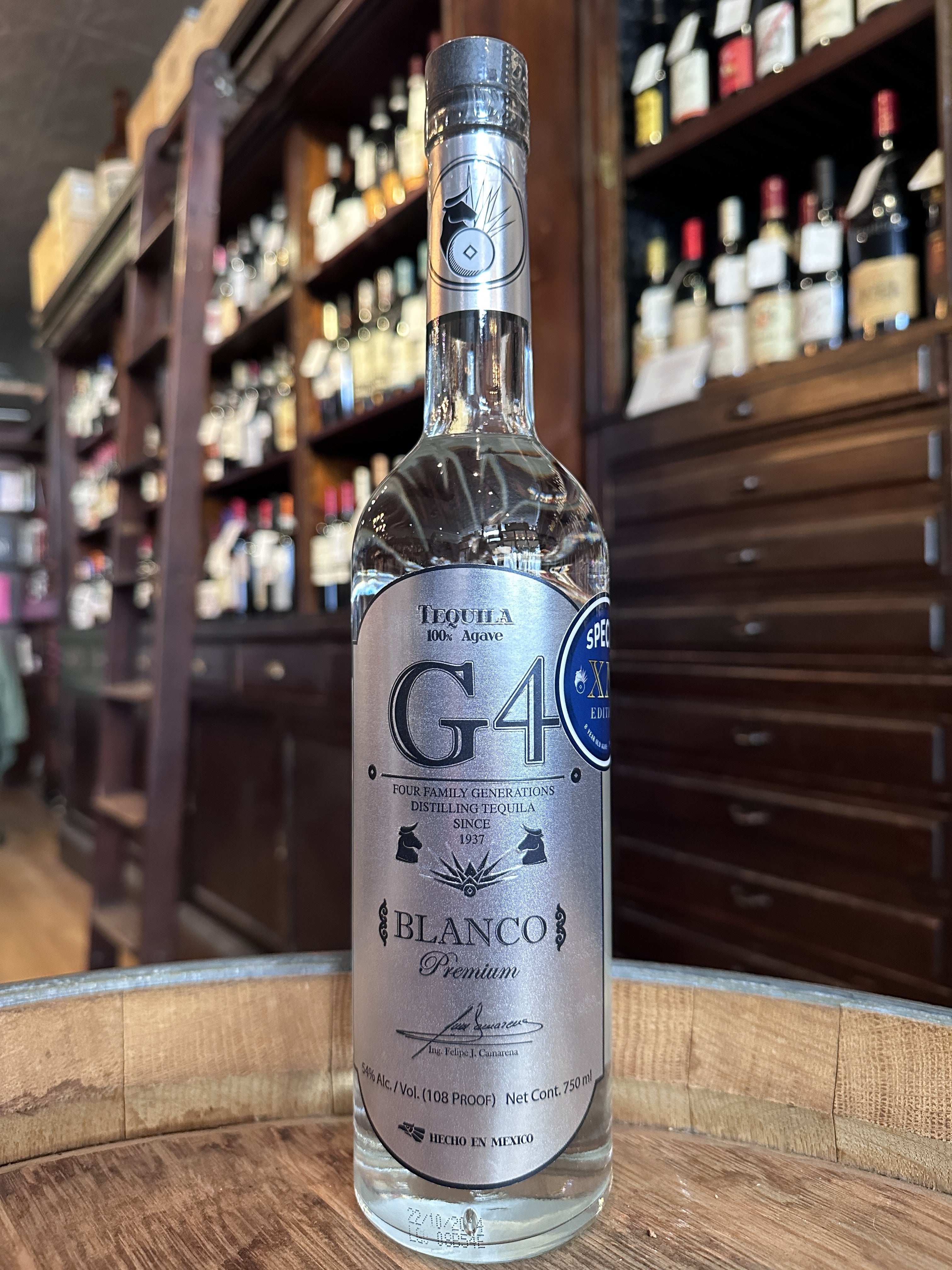 G4 Blanco High Proof XM 108 Limited Edition