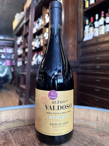 2012 Altos de Valdoso Reserva Bodegas Castillejo de Robledo