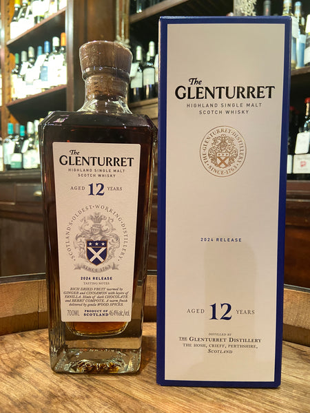 Glenturret 12 Year Old 2024 Release Highland Single Malt Scotch Whisky