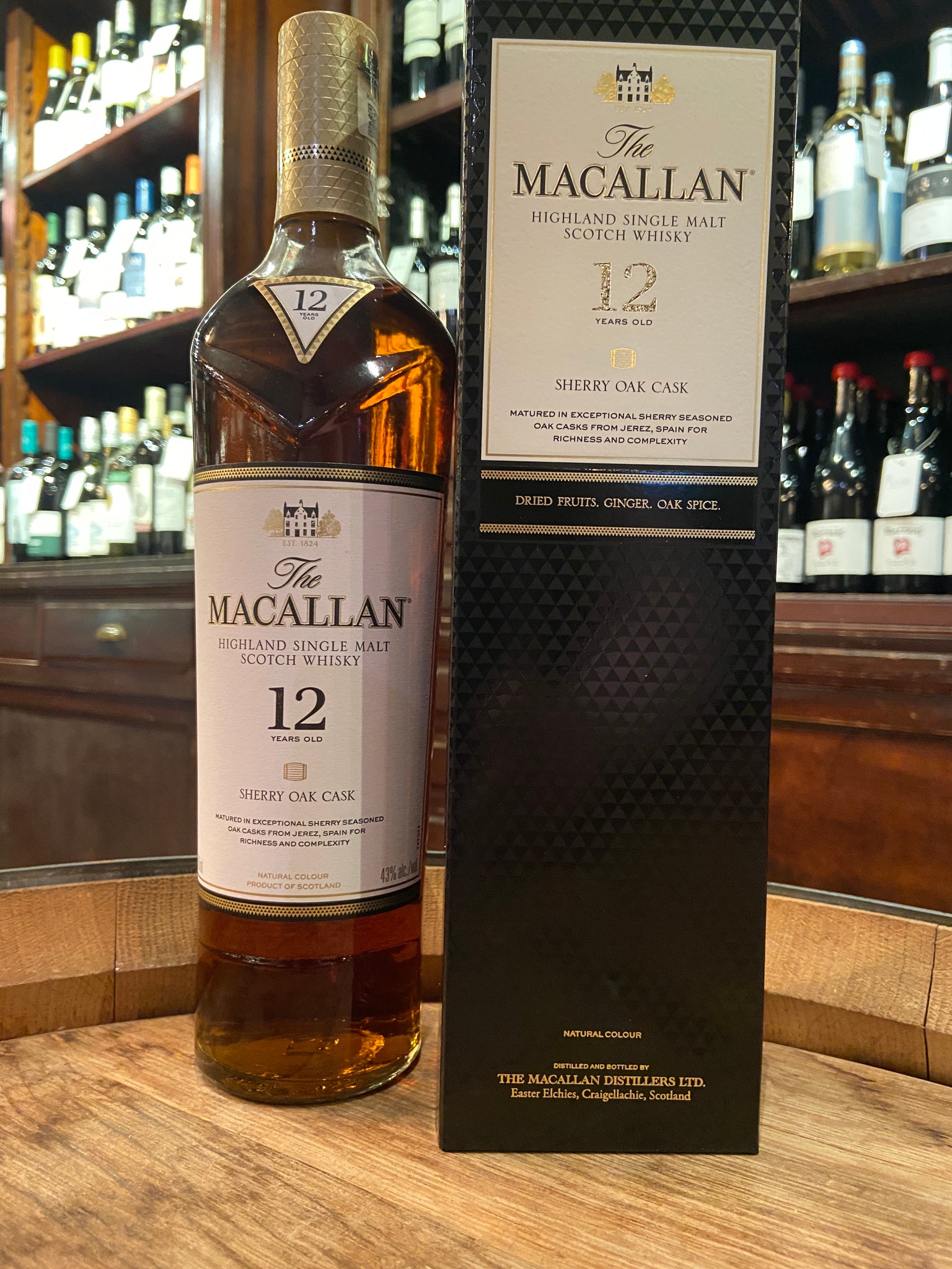 The Macallan Sherry Oak 12 Year Old