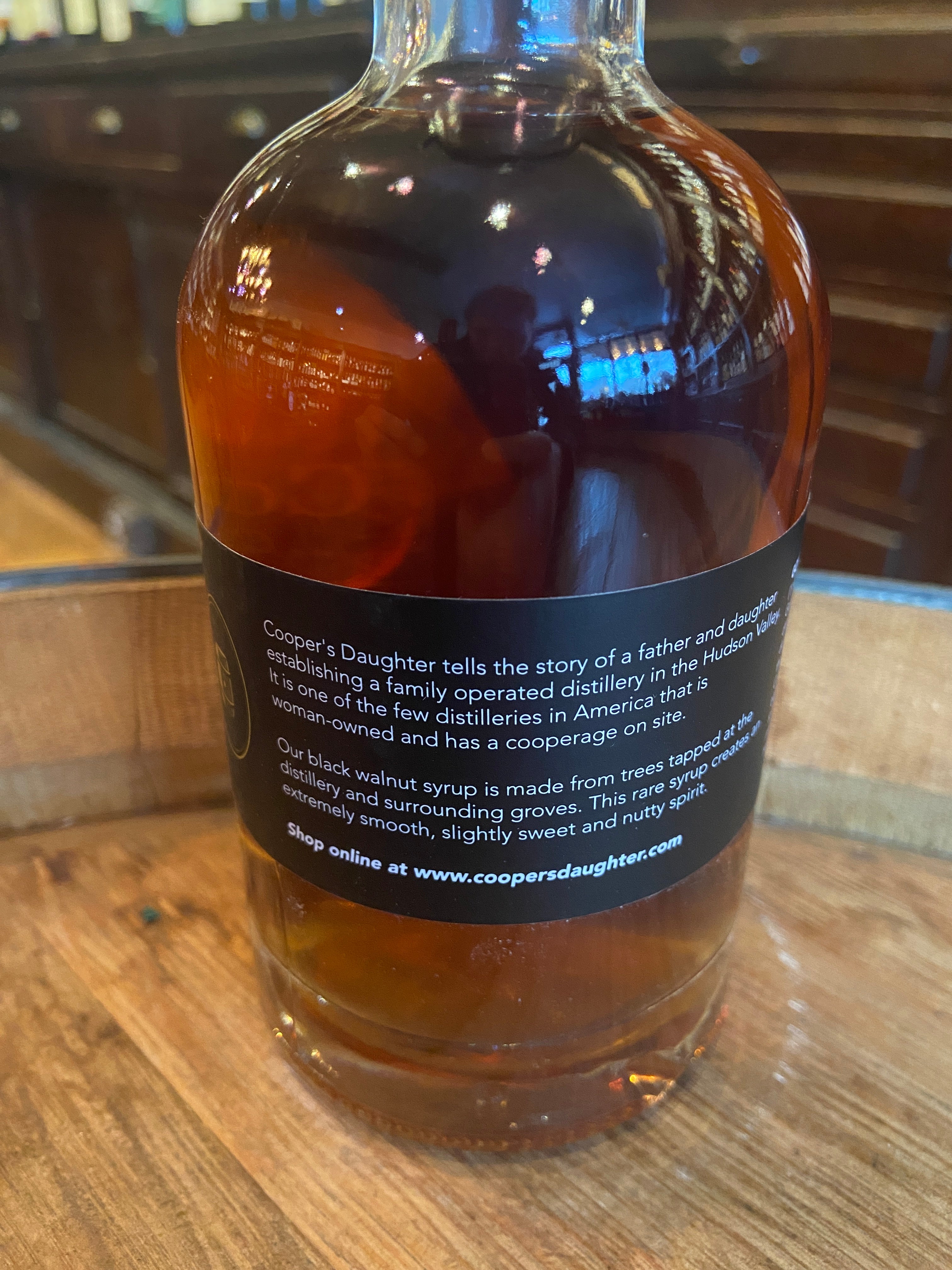 Cooper's Daughter Bourbon Whiskey Finished In Black Walnut Barrels 375ml