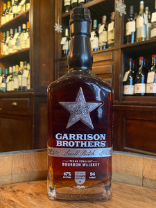 Garrison Brothers Texas Straight Bourbon 750ml