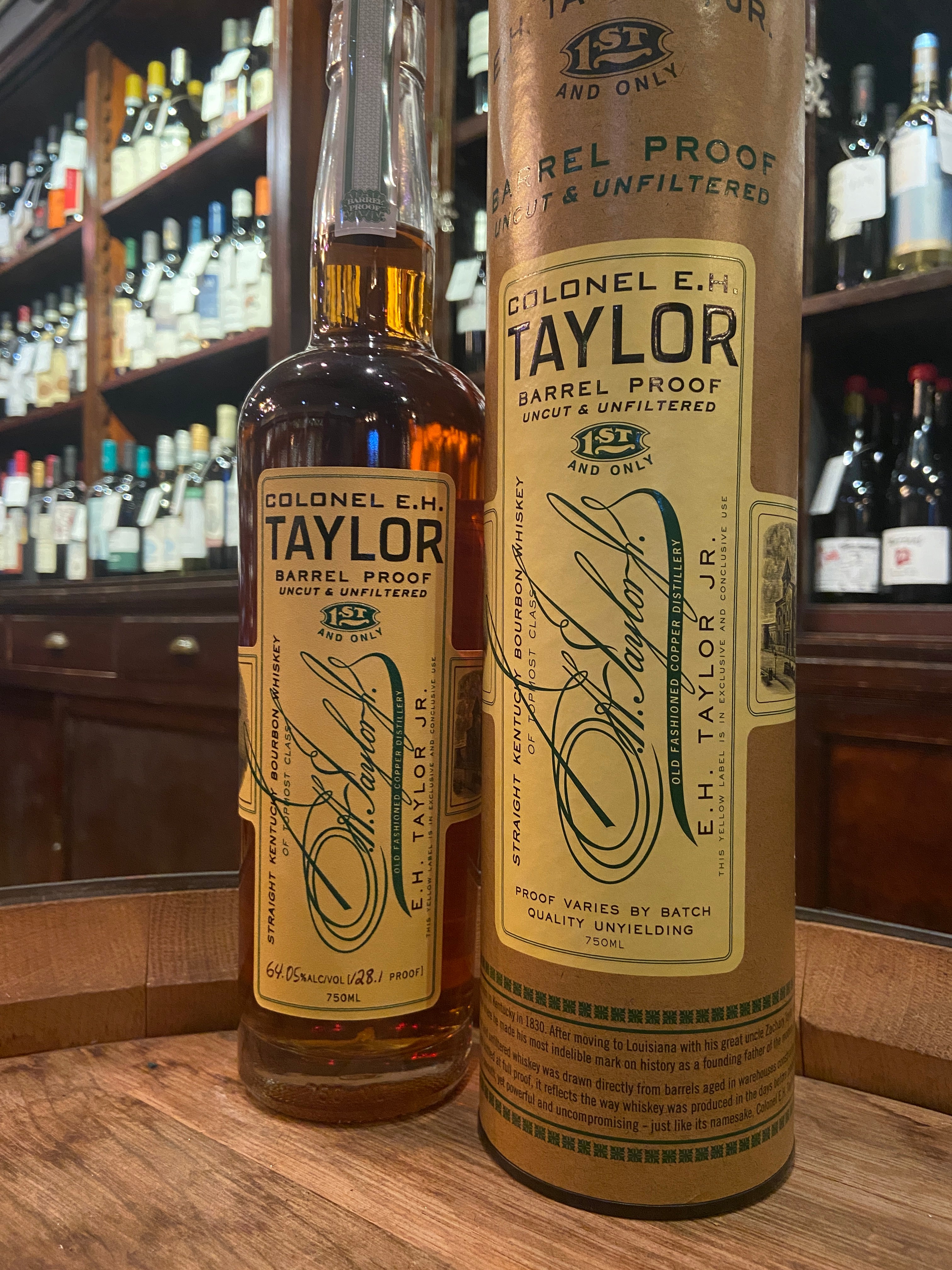 Colonel EH Taylor Barrel Proof Bourbon 128.1 (Batch 6)