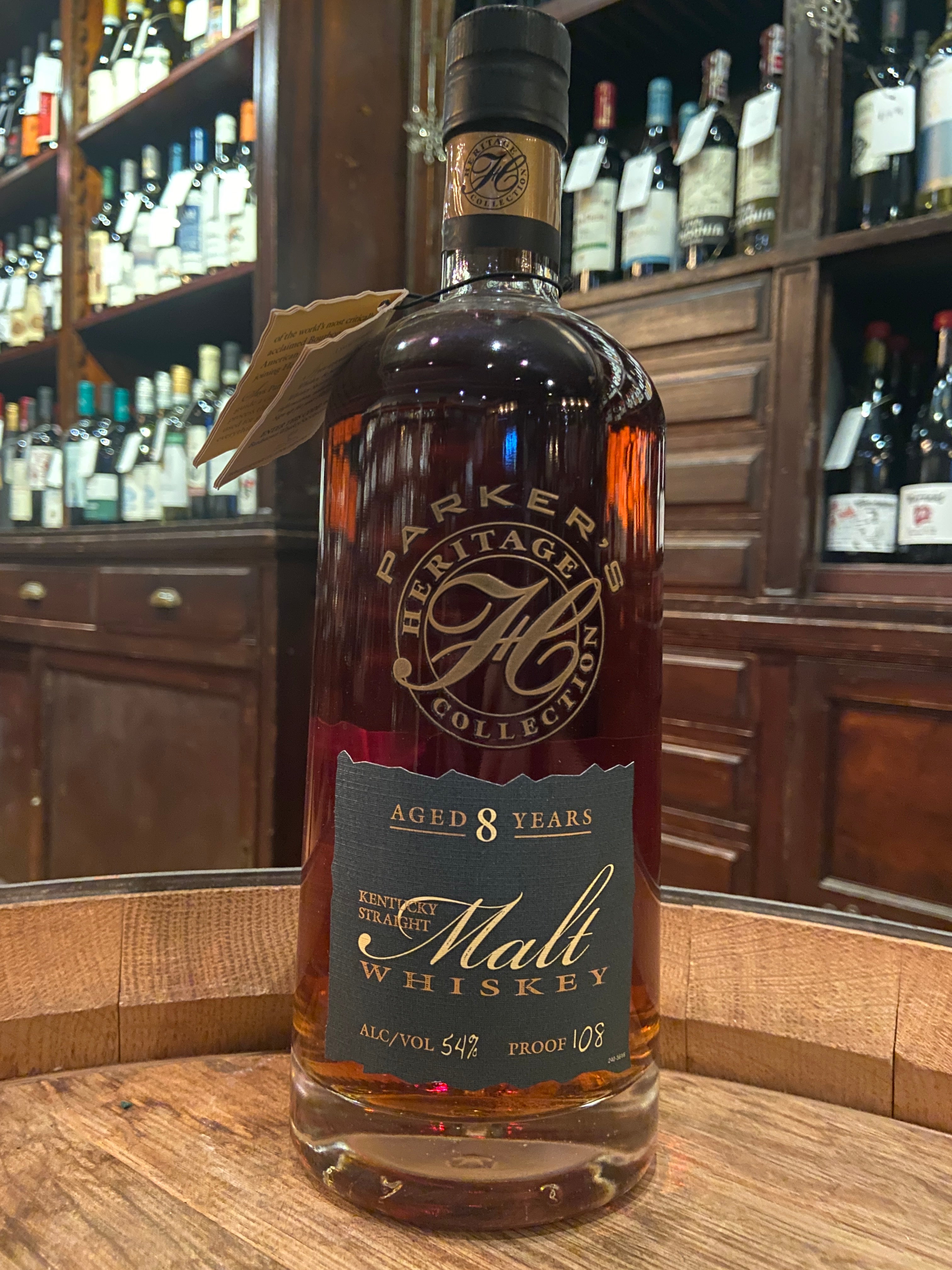 Parker's Heritage Collection 9th Edition 8 Year Malt Whiskey