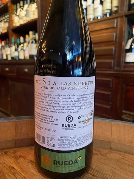 2022 Nisia Rueda Verdejo Las Suertes Old Vines