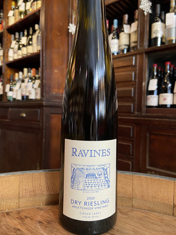 2020 Ravines Wine Cellars Dry Riesling Argetsinger Vineyard Finger Lakes