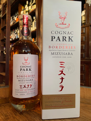 Cognac Park Borderies Mizunara Japanese Oak Cask Finish Single Cru Cognac