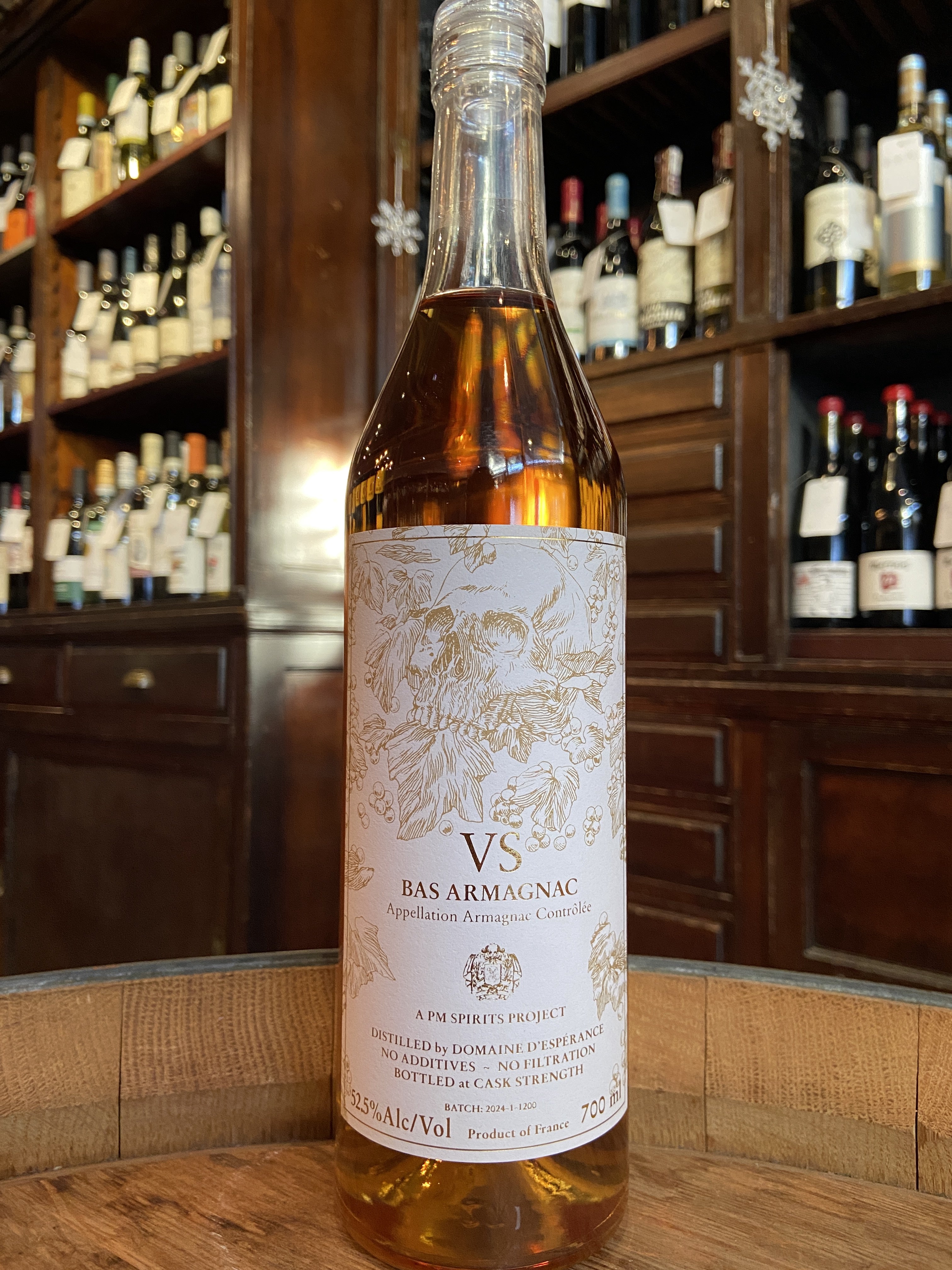 PM Spirits Overproof VS BAS Armagnac