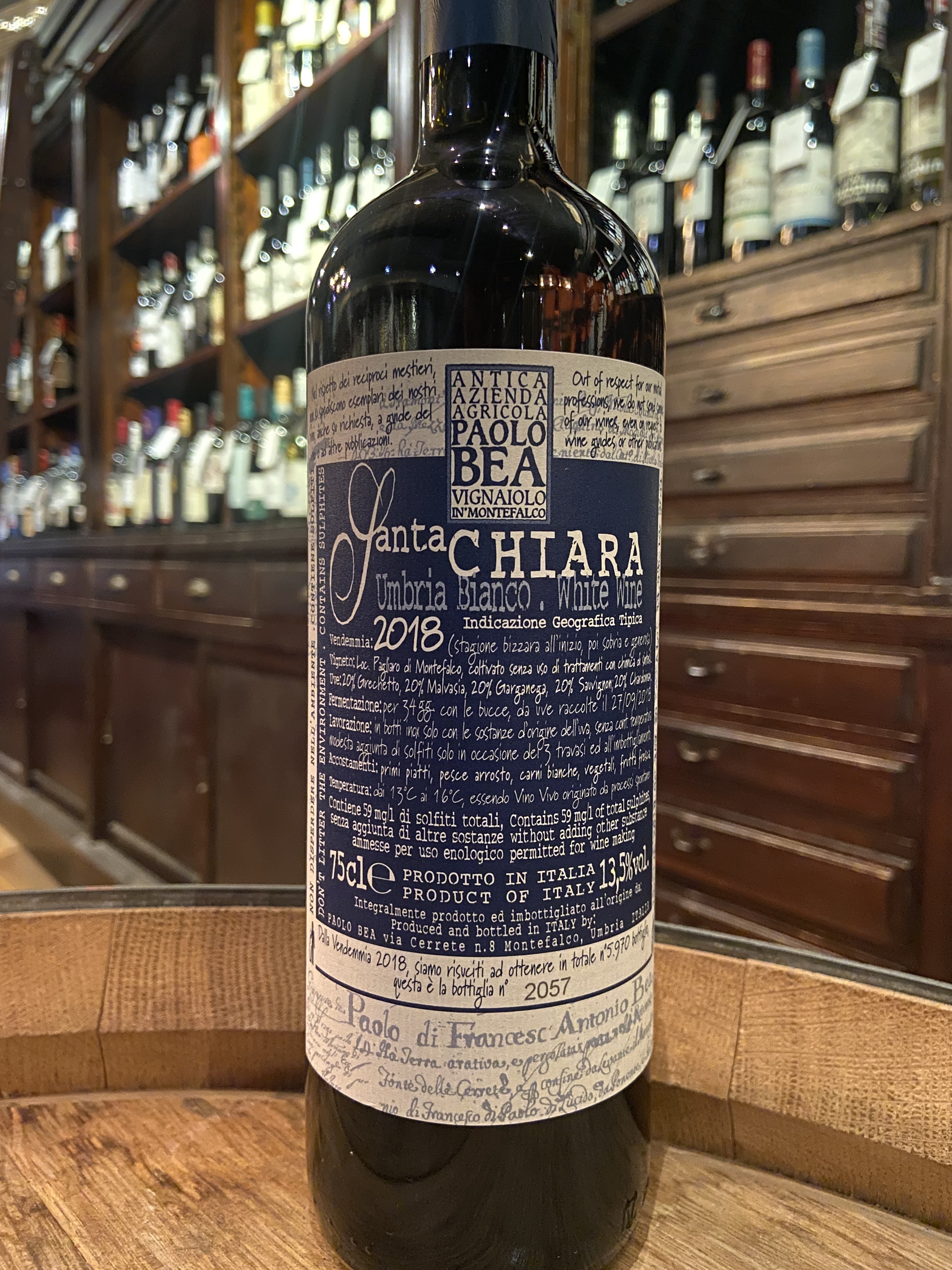 2018 Paolo Bea Santa Chiara
