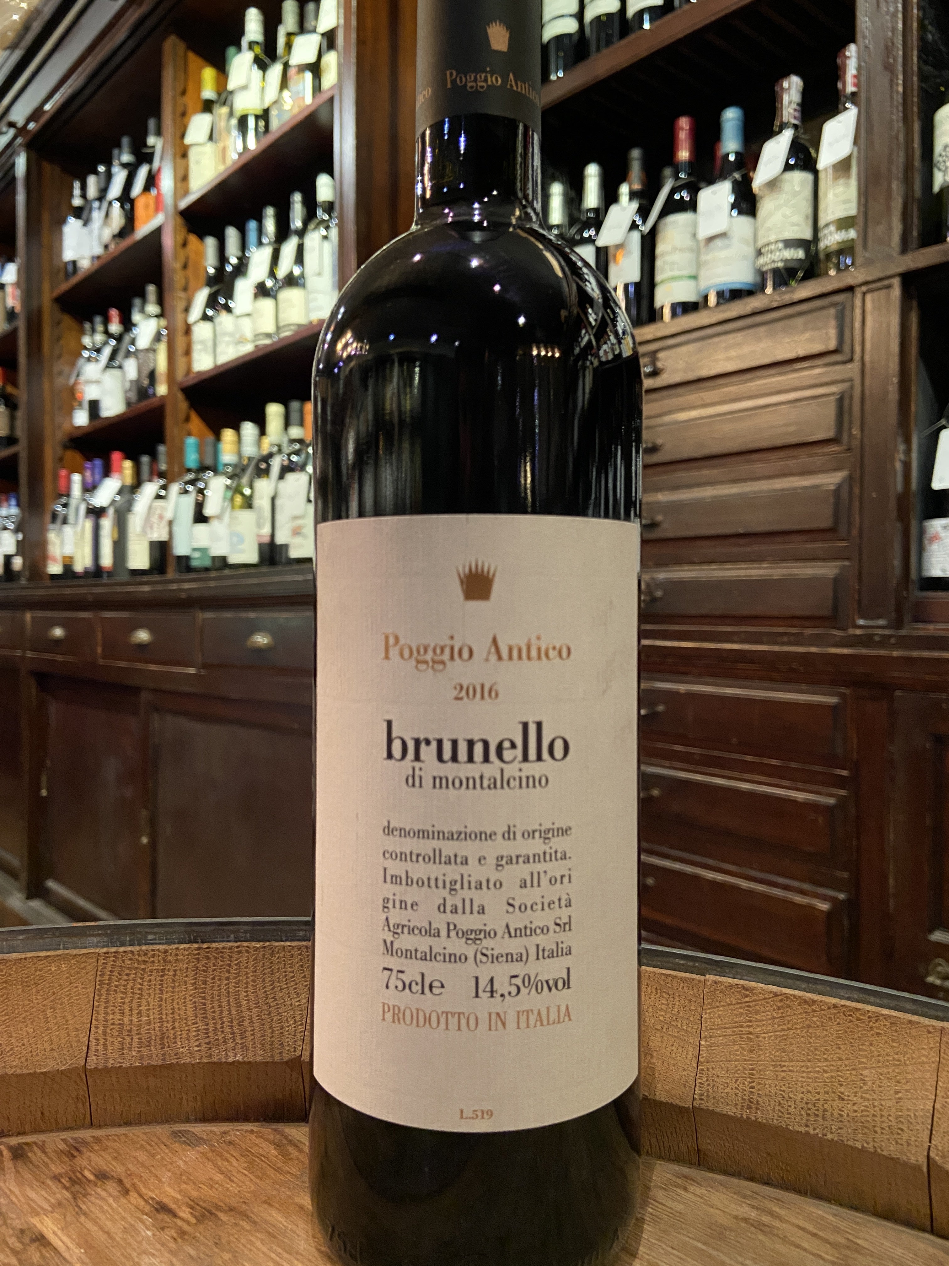 2016 Poggio Antico Brunello di Montalcino