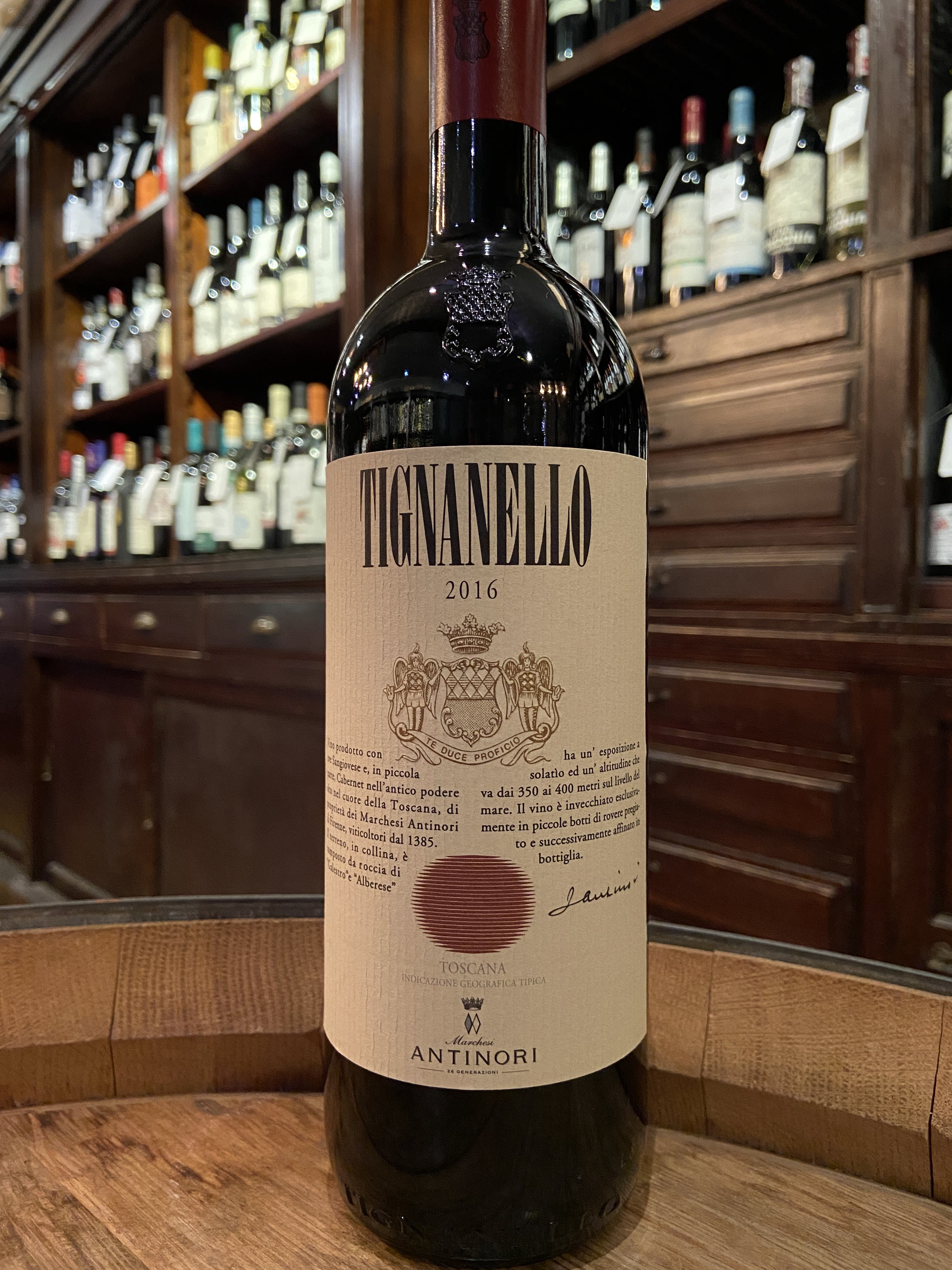 2016 Marchesi Antinori Tignanello