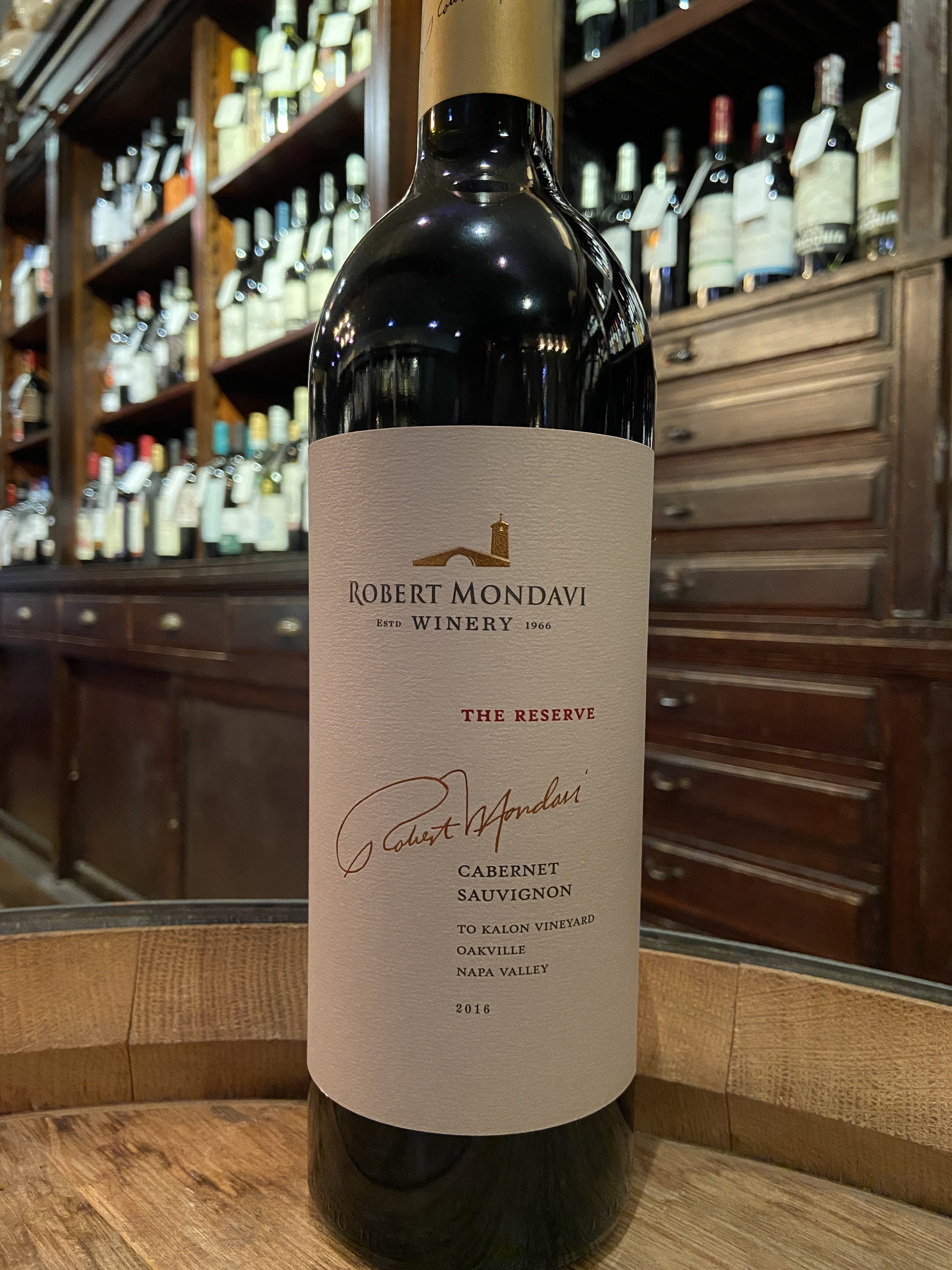 2016 Robert Mondavi Cabernet Sauvignon To Kalon Reserve